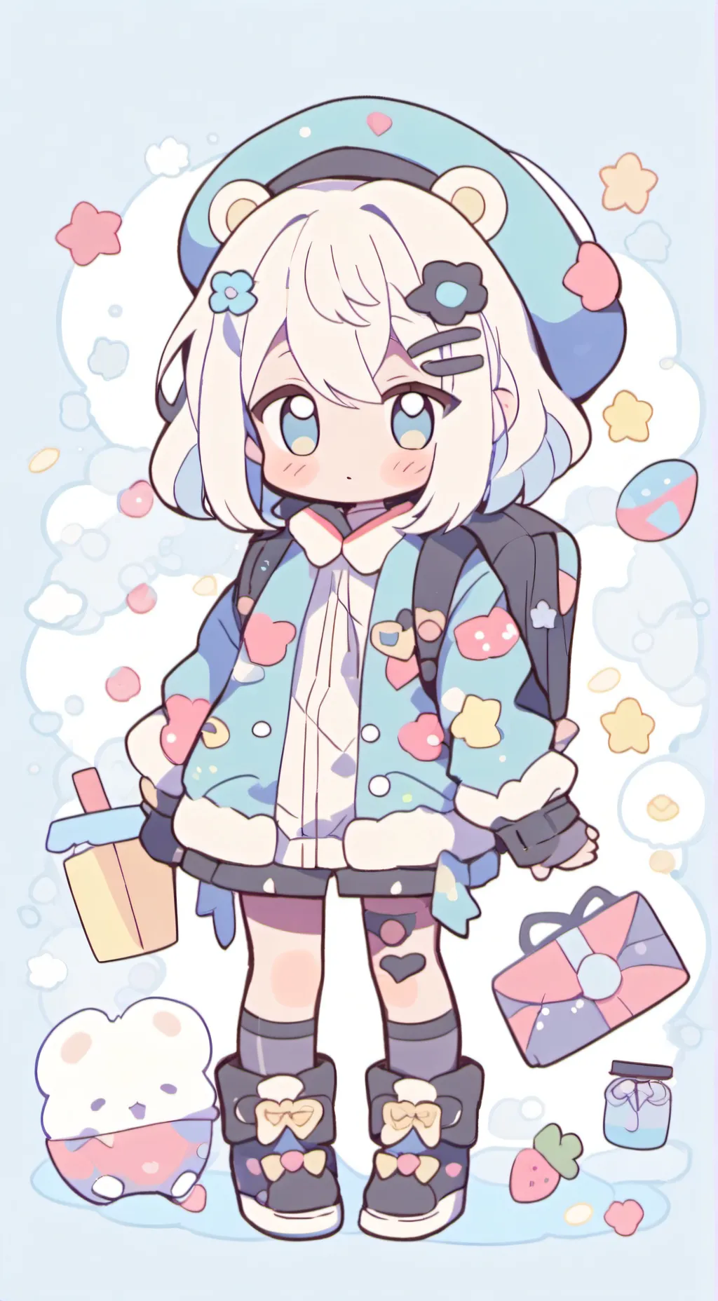 ai character: сара background