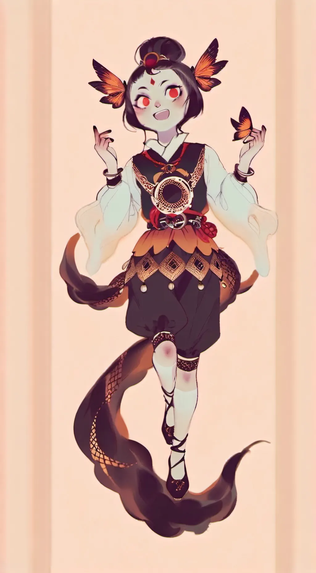 ai character: muffet background