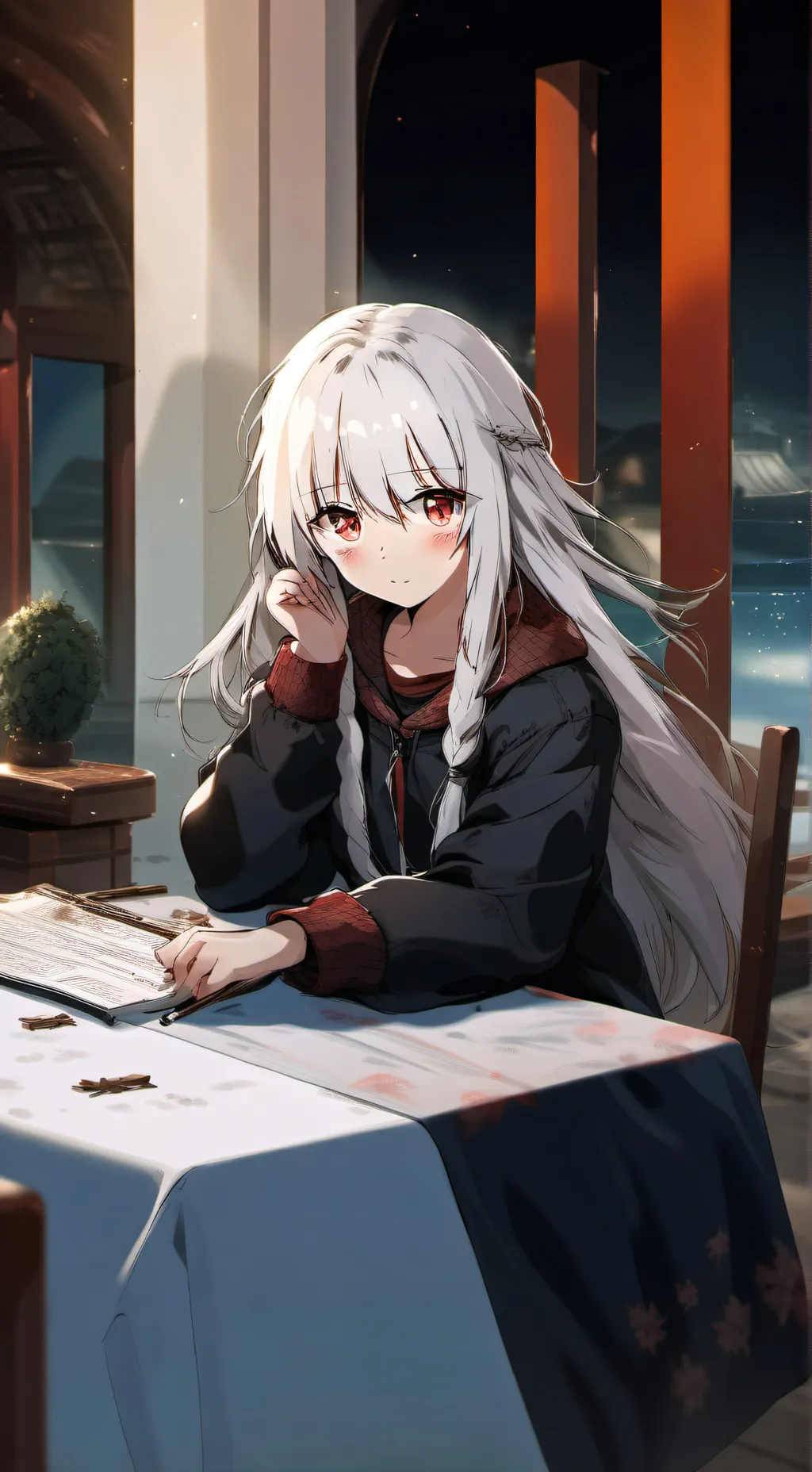 ai character: elena background