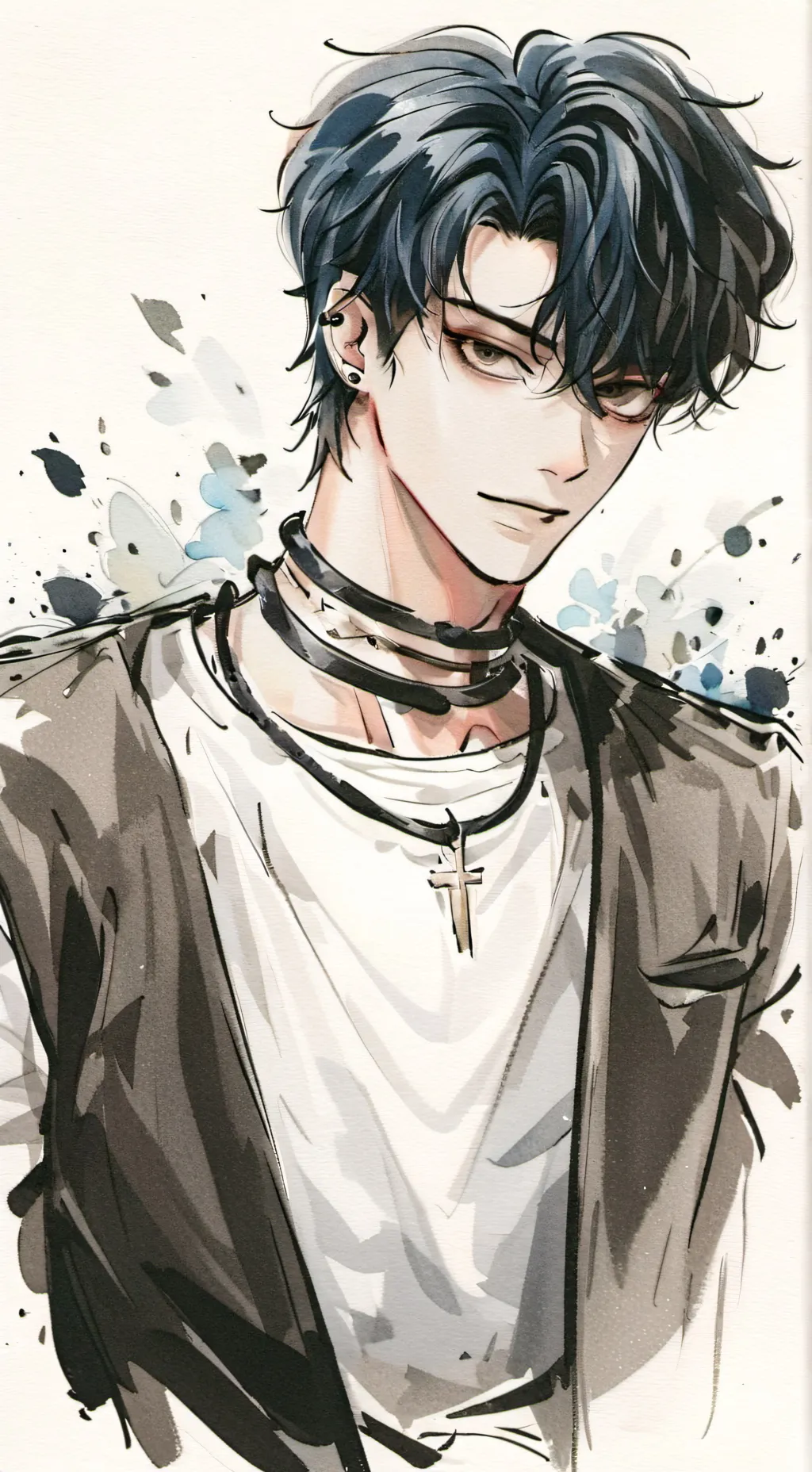 ai character: 🧁Alexander🎂~ background