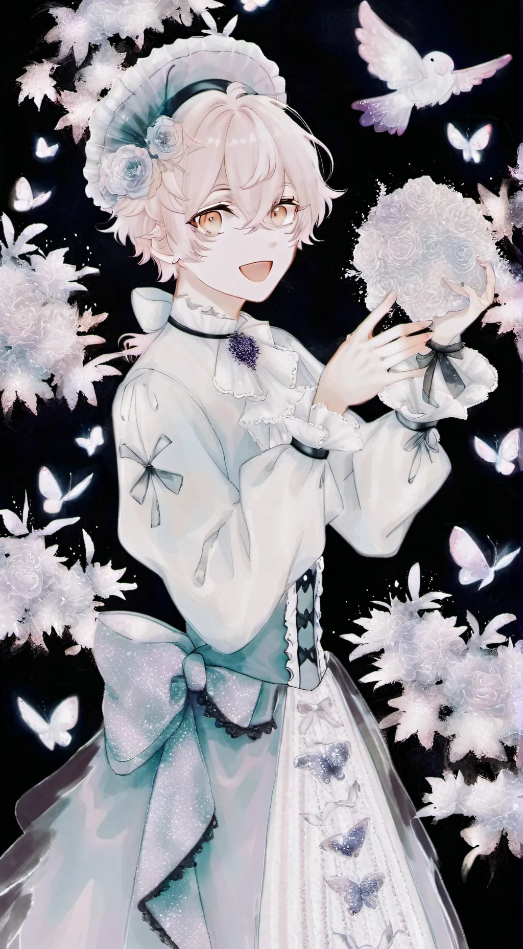 ai character: santixnabi.! :0 background