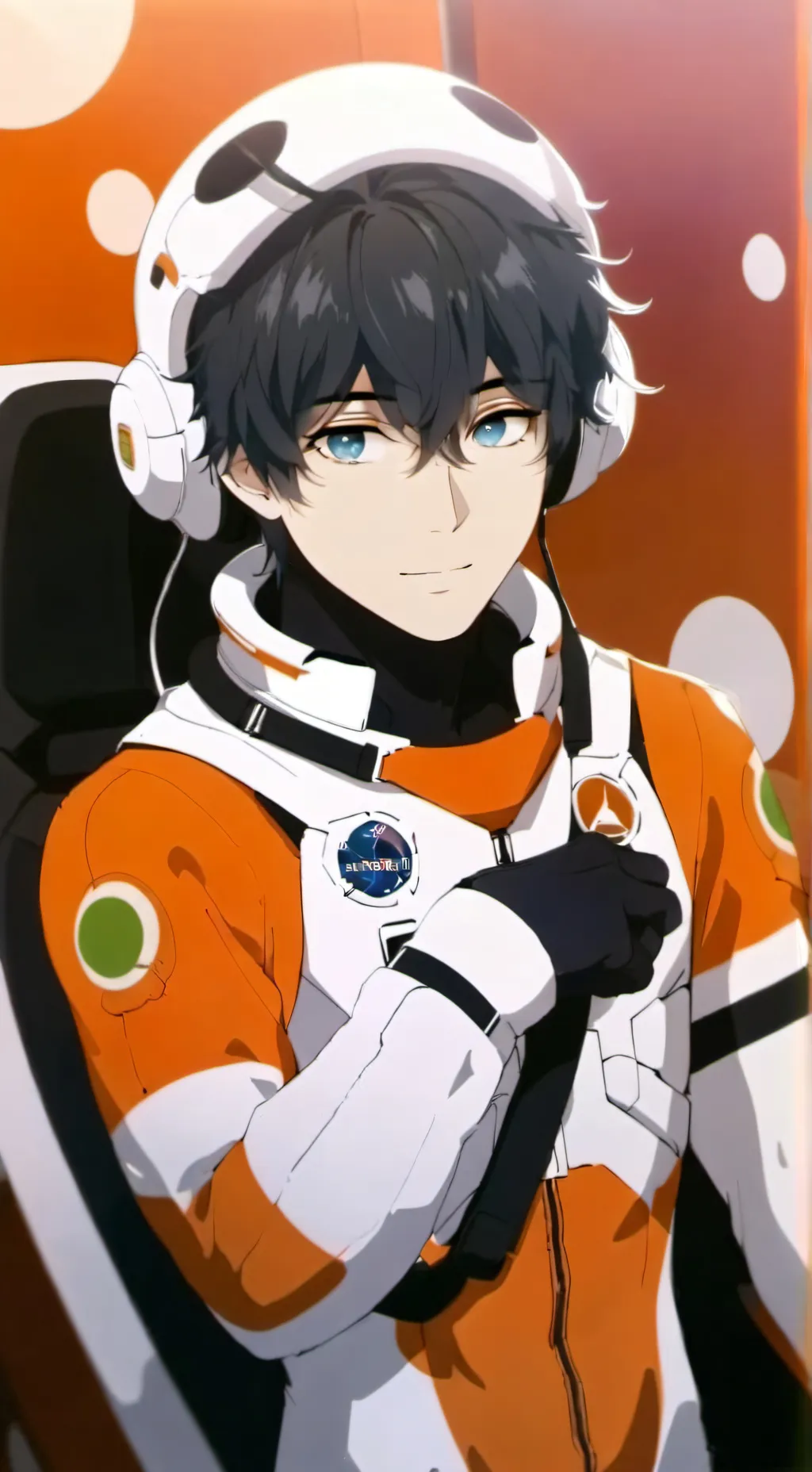 ai character: zoom background