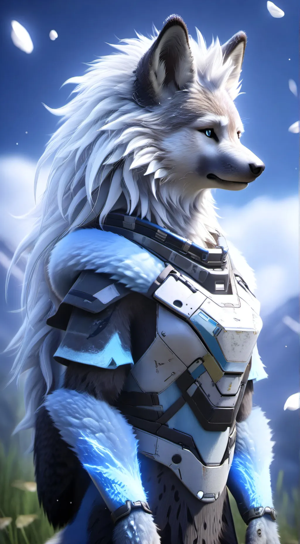 ai character: Rosa background