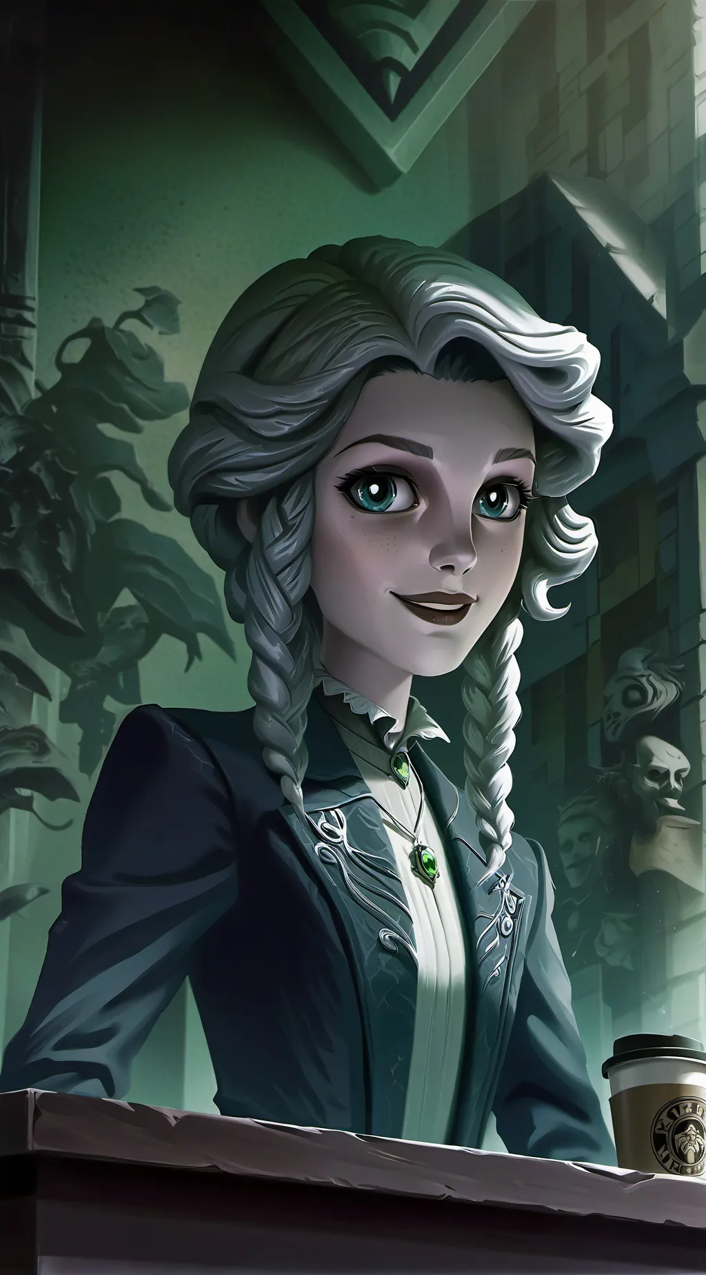 ai character: Jenna background