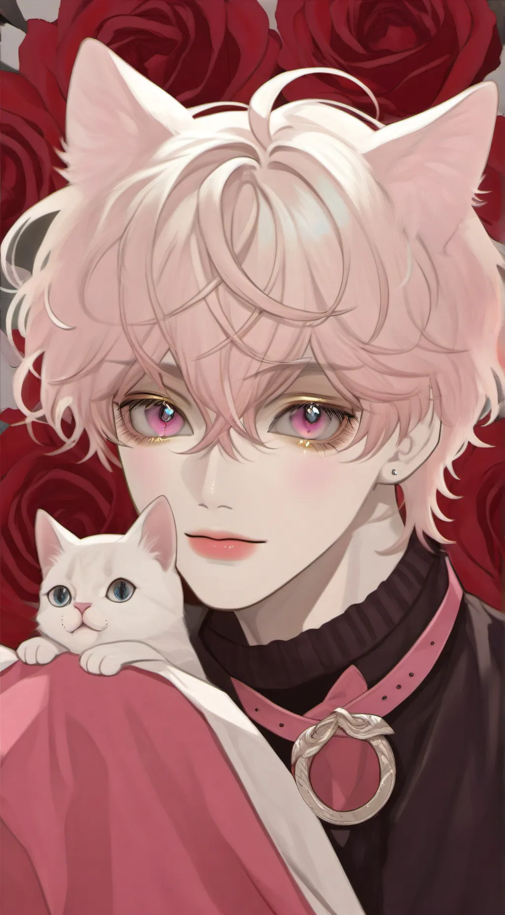 ai character: Neko san background