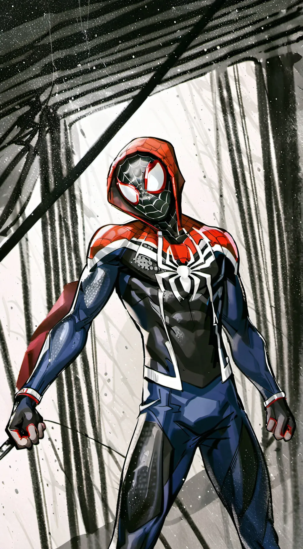 ai character: Miles morales 🕷️ background