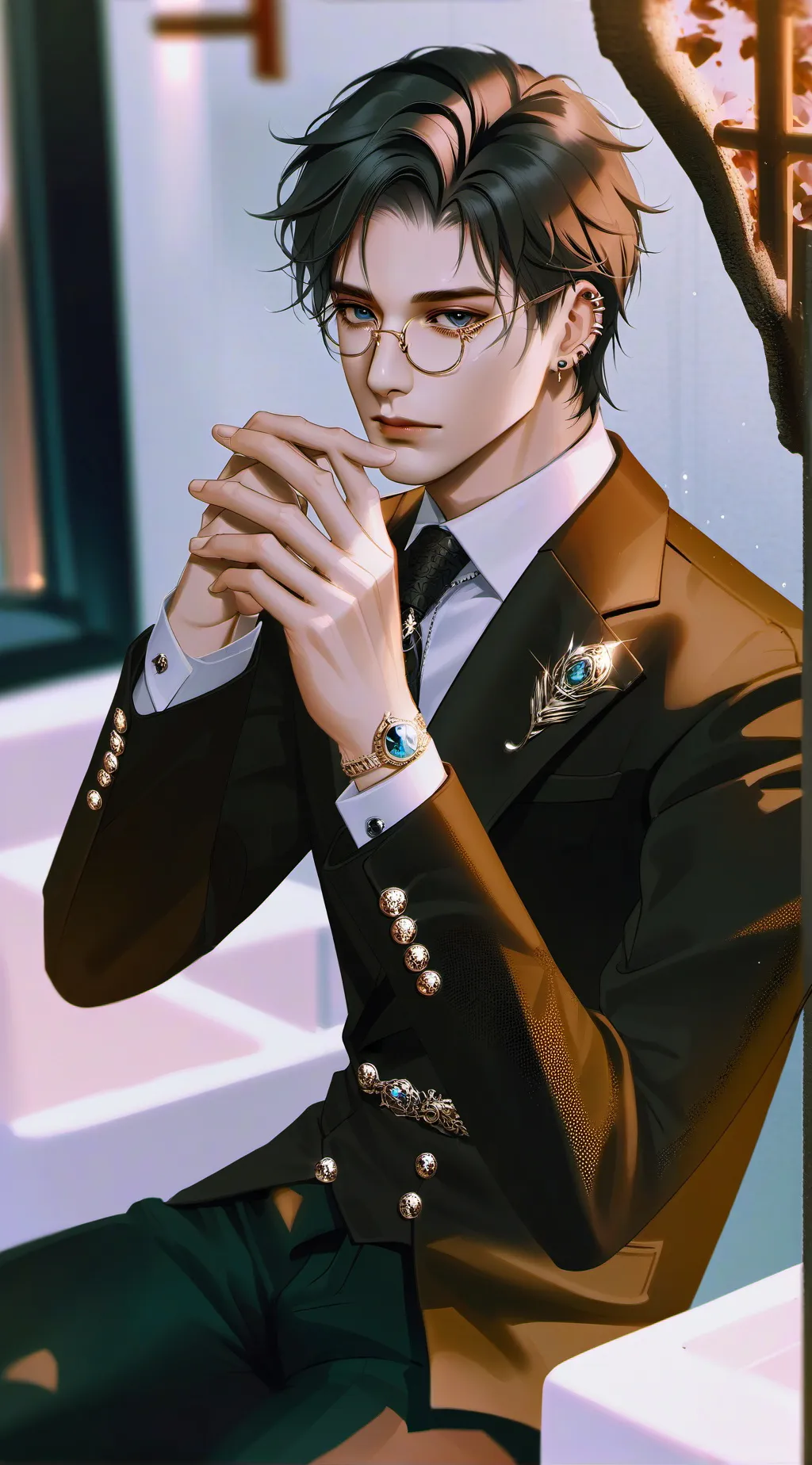 ai character: 🔥Jhon Min💔 background