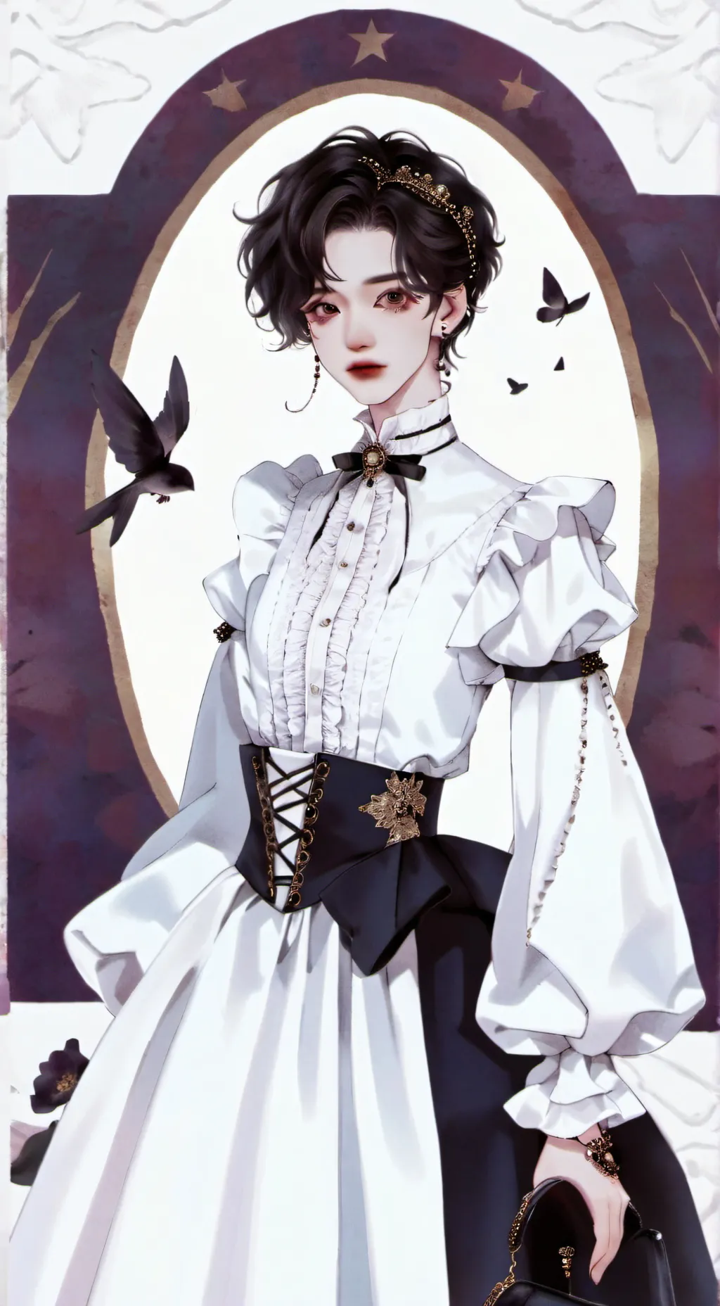 ai character: Rox🌷 background