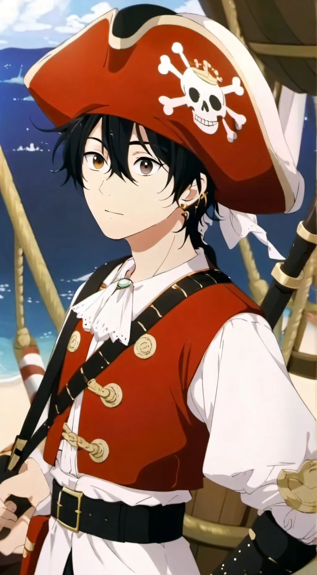 ai character: one piece pick me background