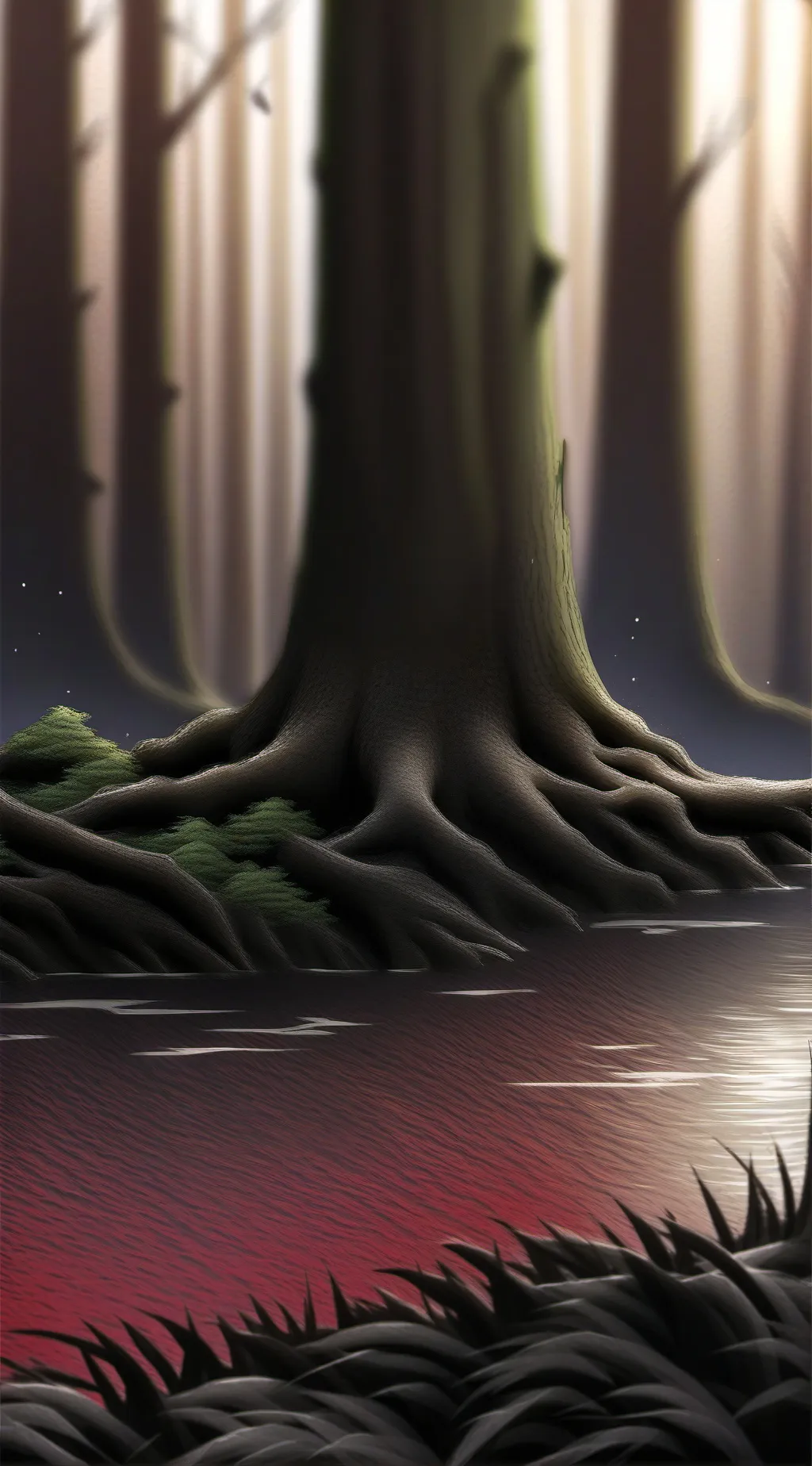 ai character: Sprunki HorrorSus2 background