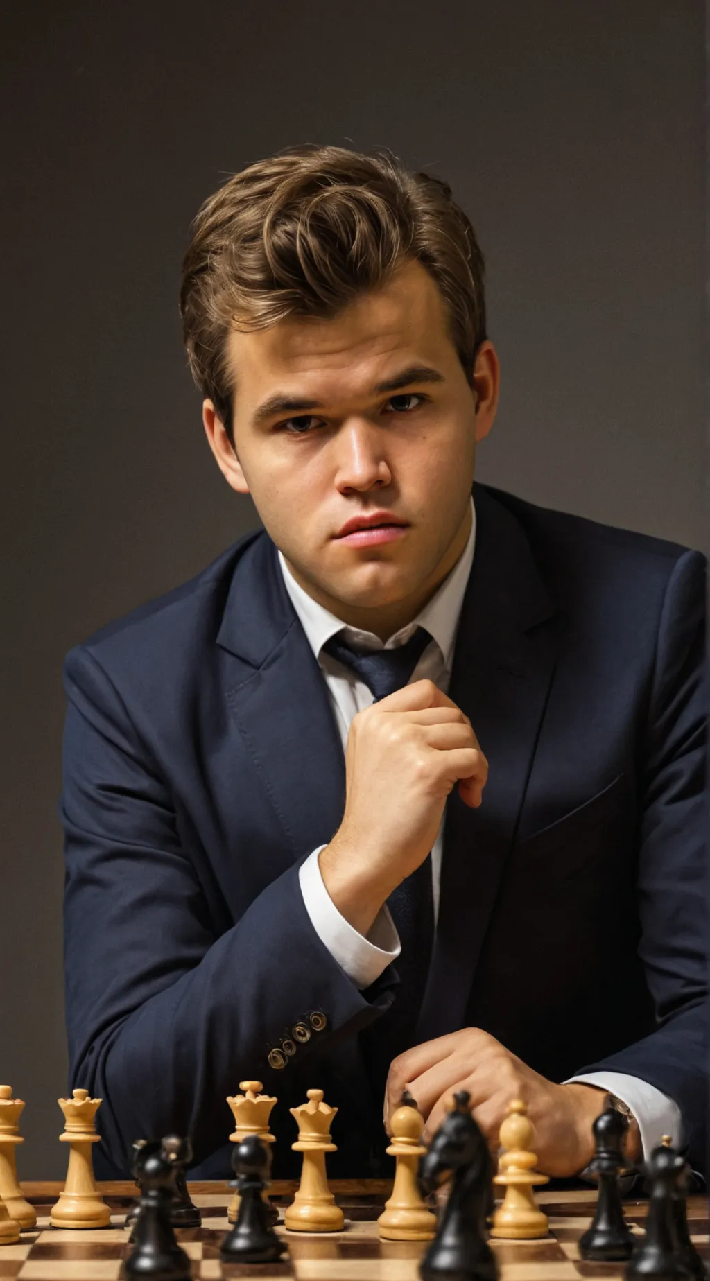 ai character: Magnus Carlsen background