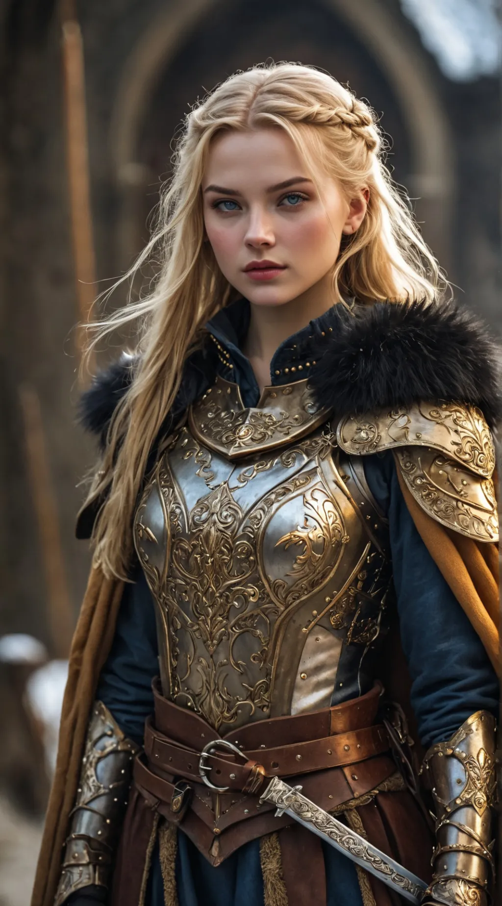 ai character: Frija background