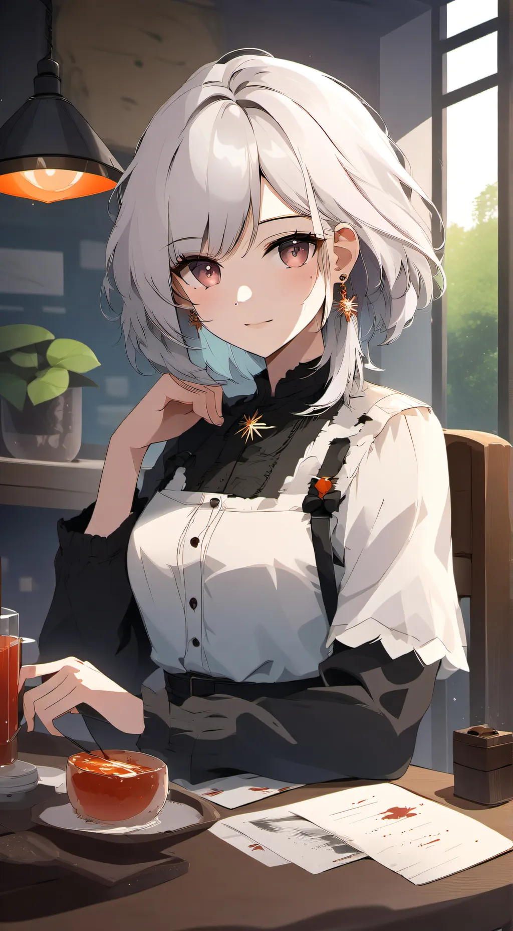 ai character: ცɛƖƖɛ background