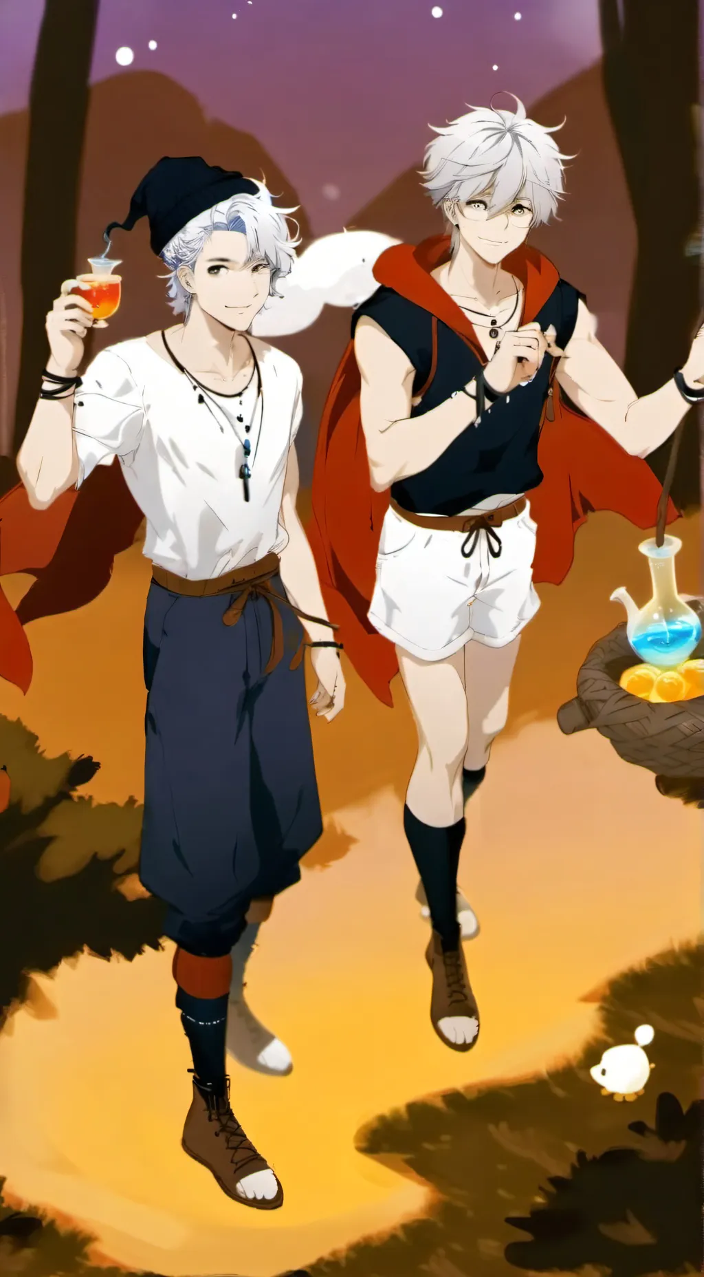 ai character: Jake and John background