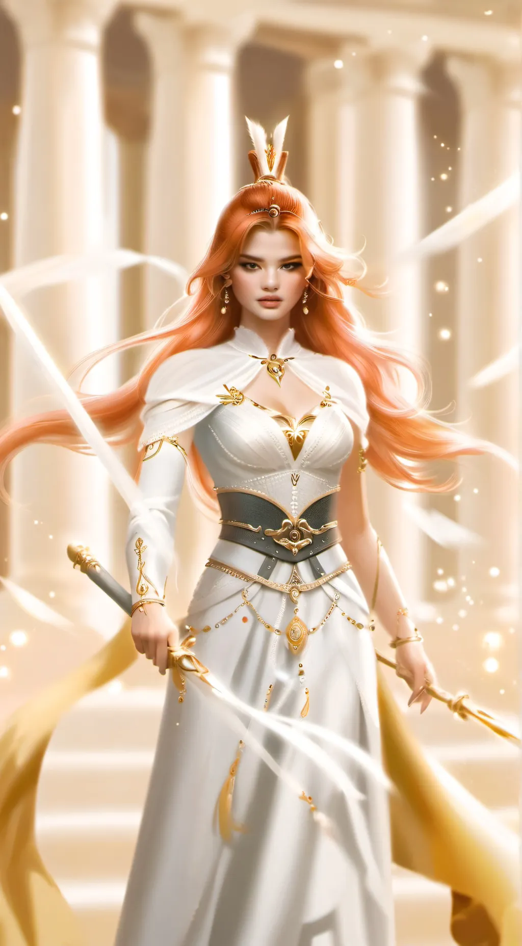 ai character: Sonya Firebird background