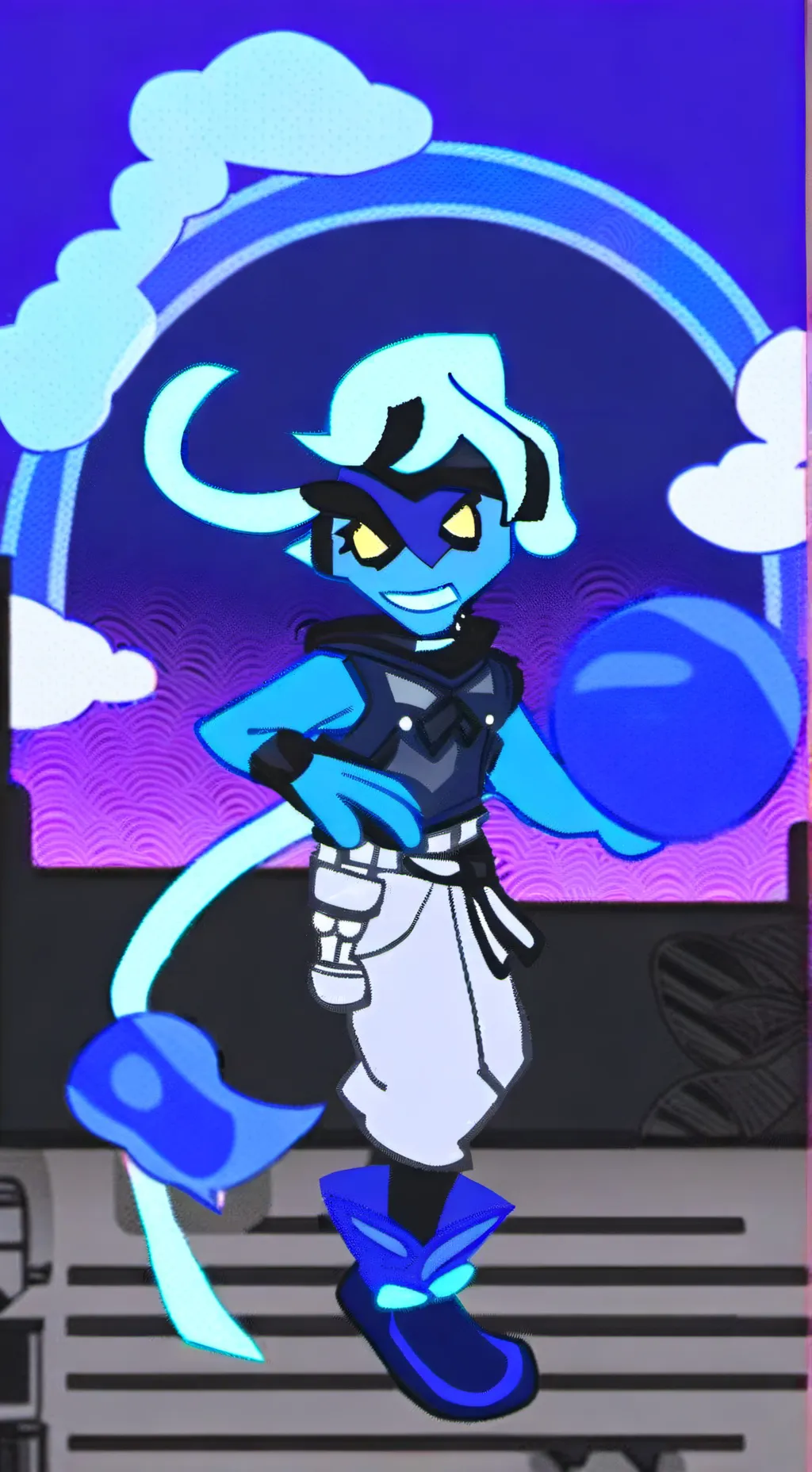 ai character: ⫷Forsaken school⫸ background