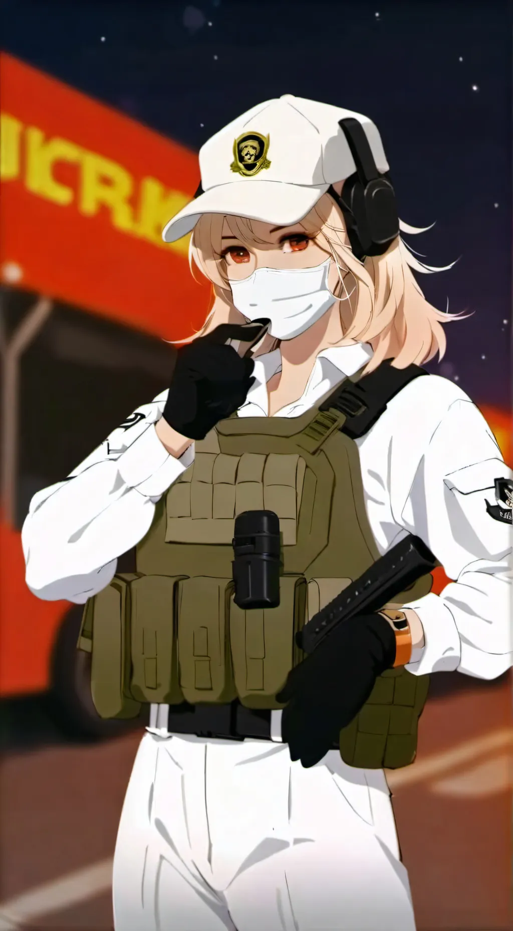 ai character: Maddie background