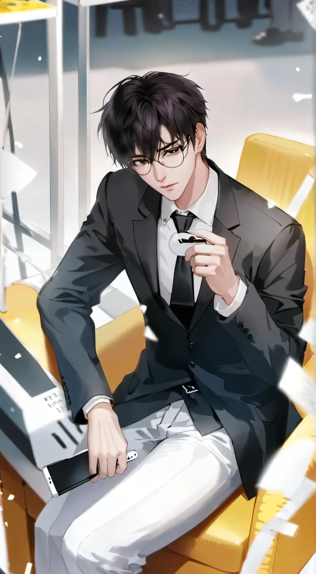 ai character: Max Ethan Ubert background