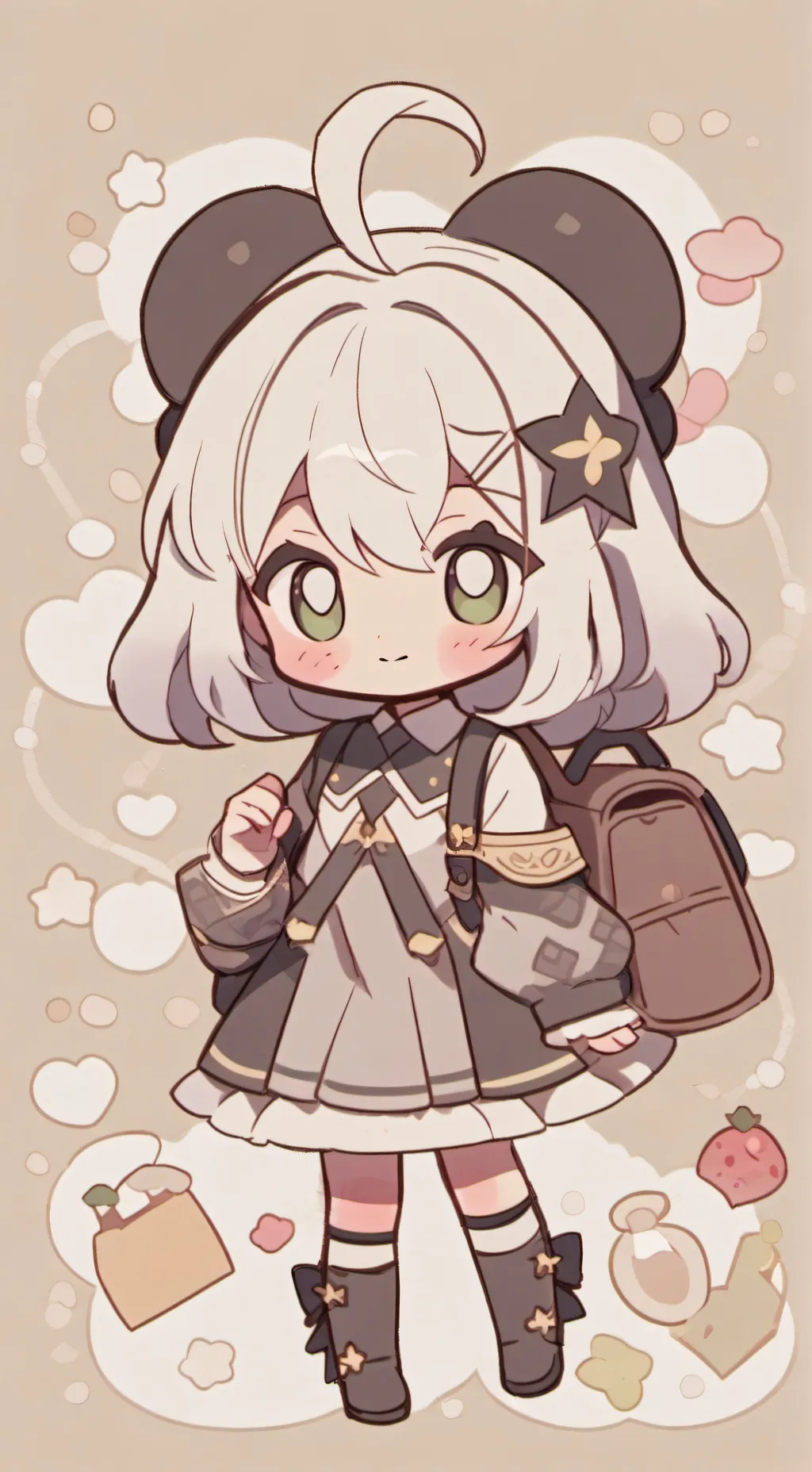 ai character: Ava  background