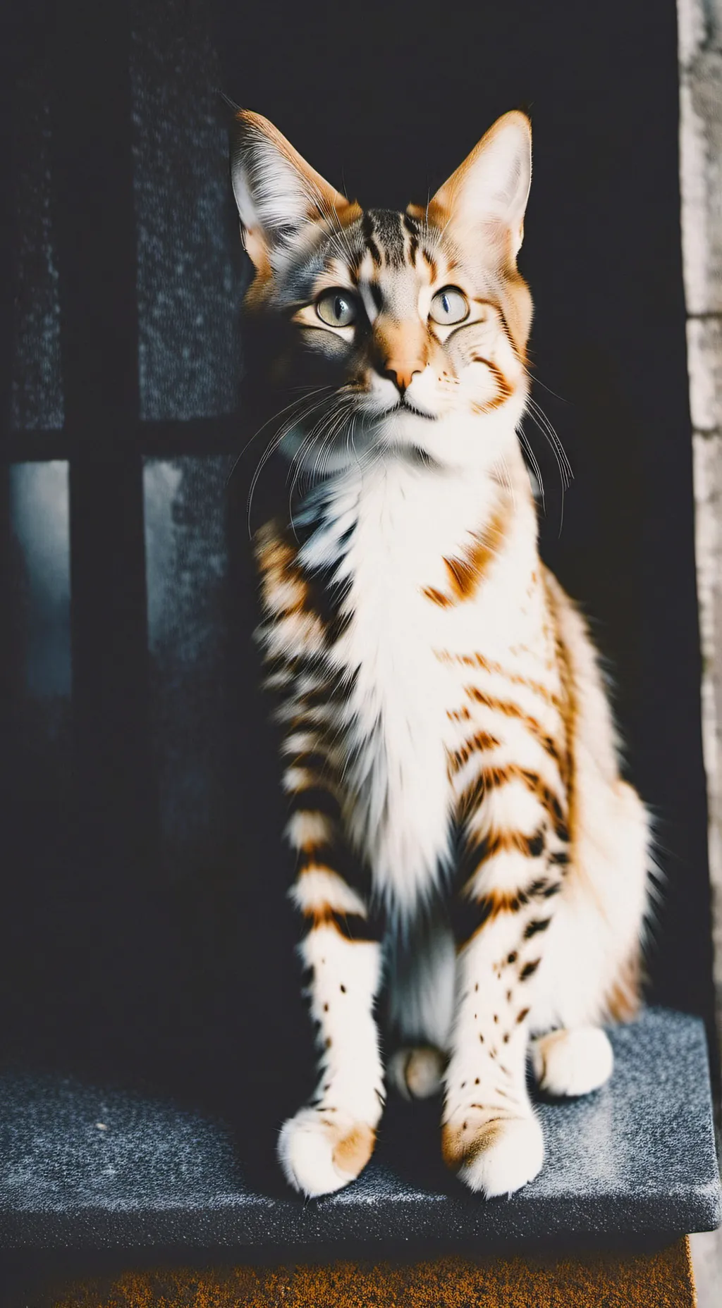 ai character: fem ds cats background