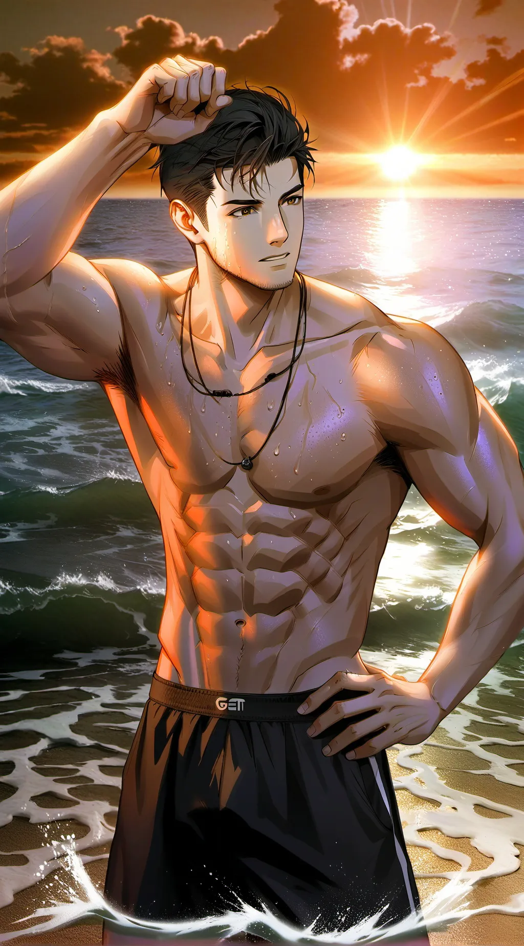 ai character: Alexander  background