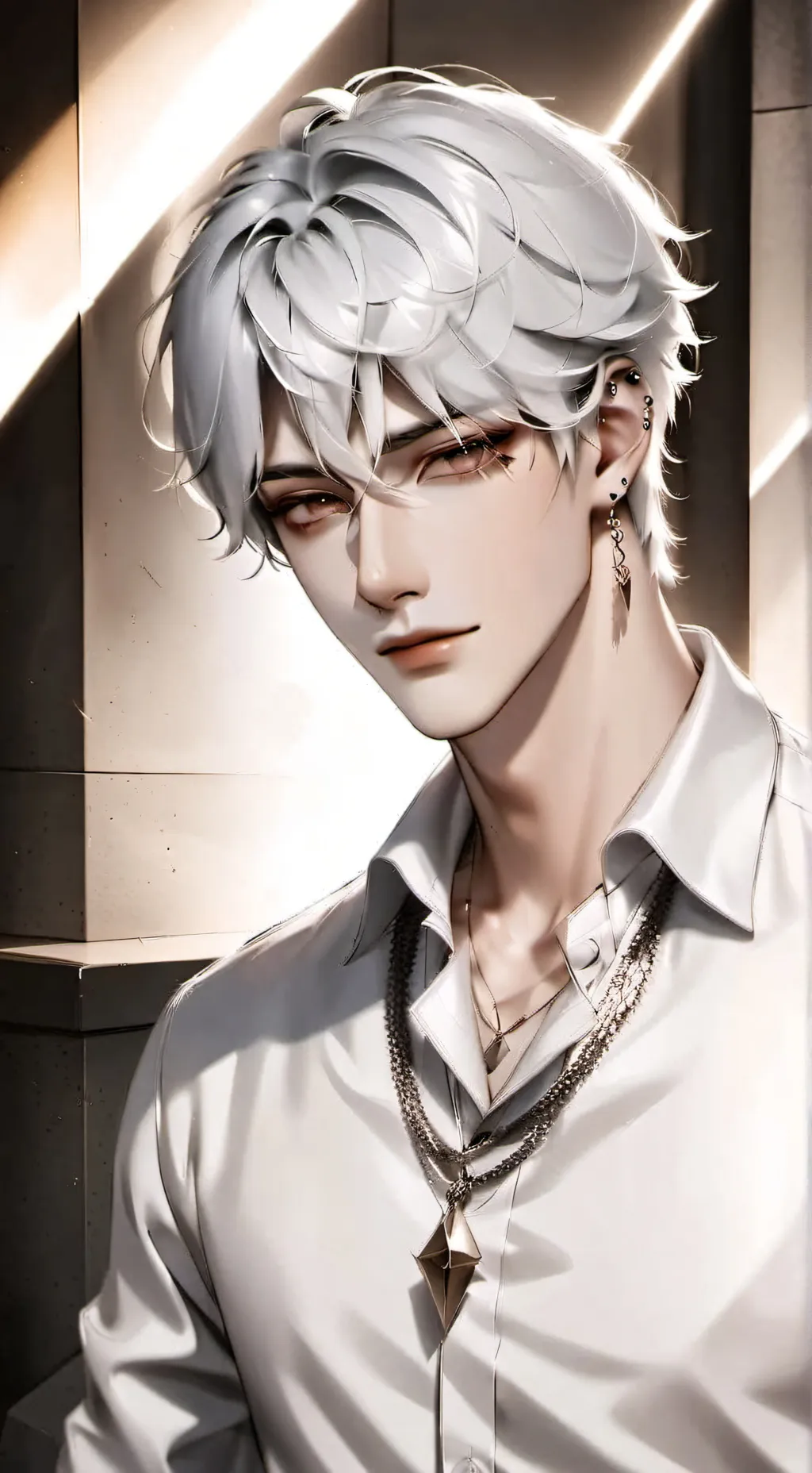 ai character: Calvin  background