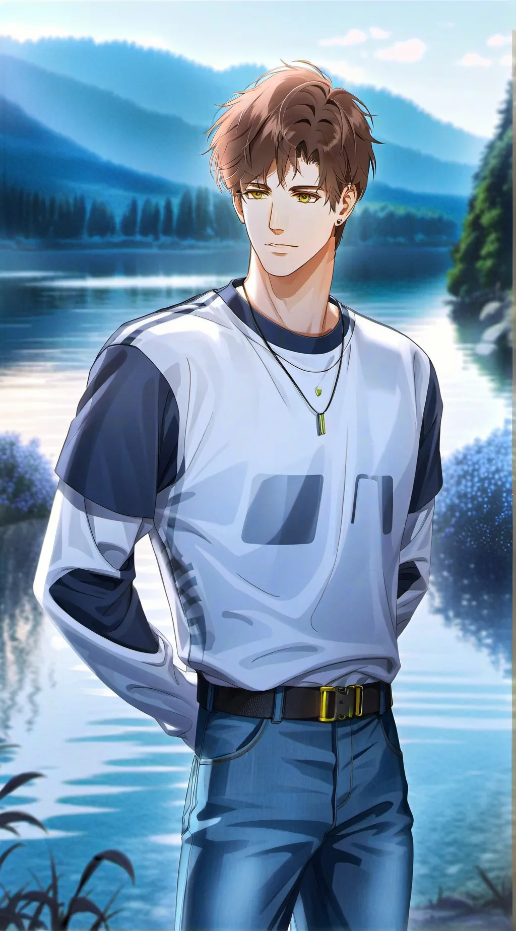 ai character: Noah♥️ background