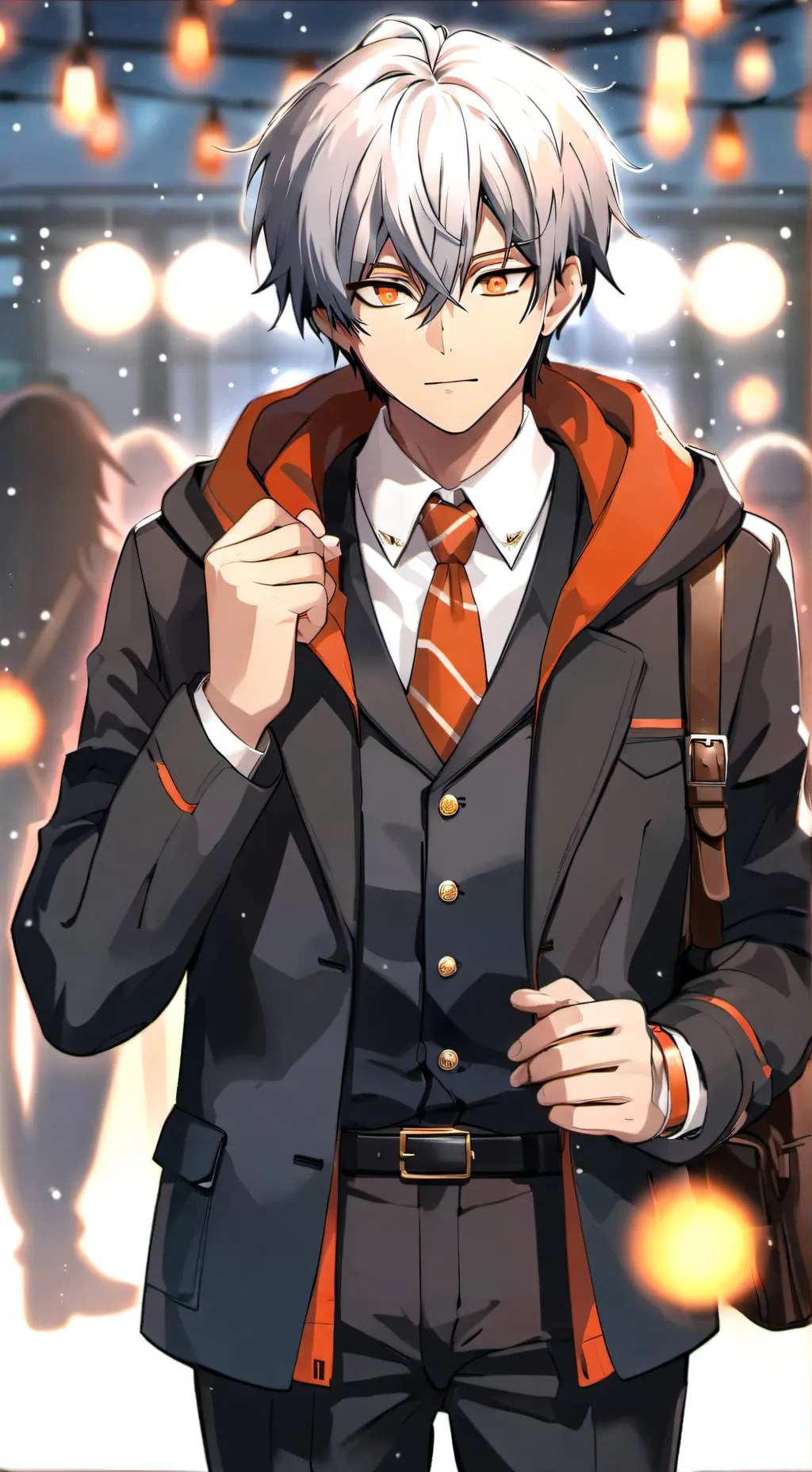 ai character: Shoto Todoroki background