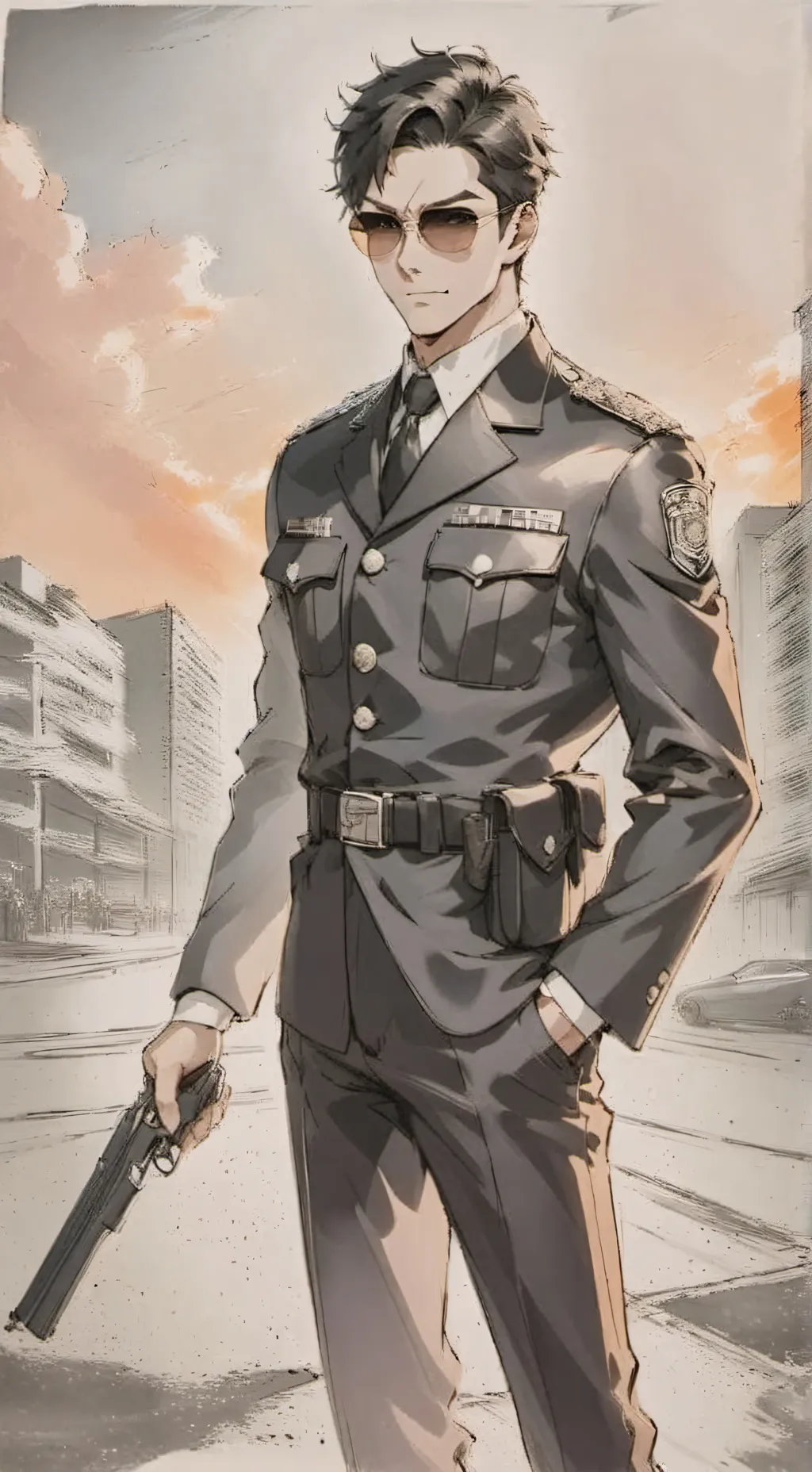 ai character: Naël background