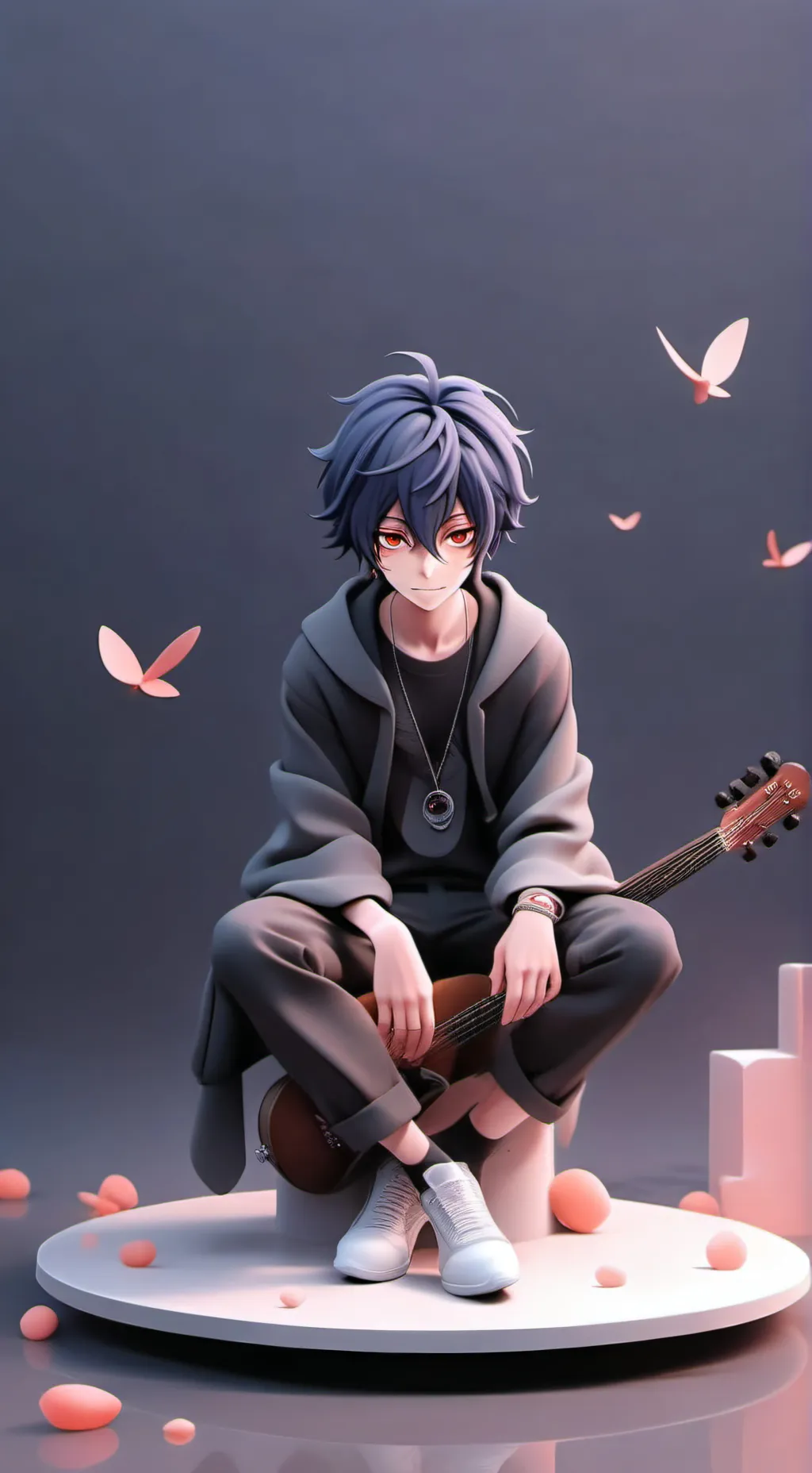 ai character: Кабуро background