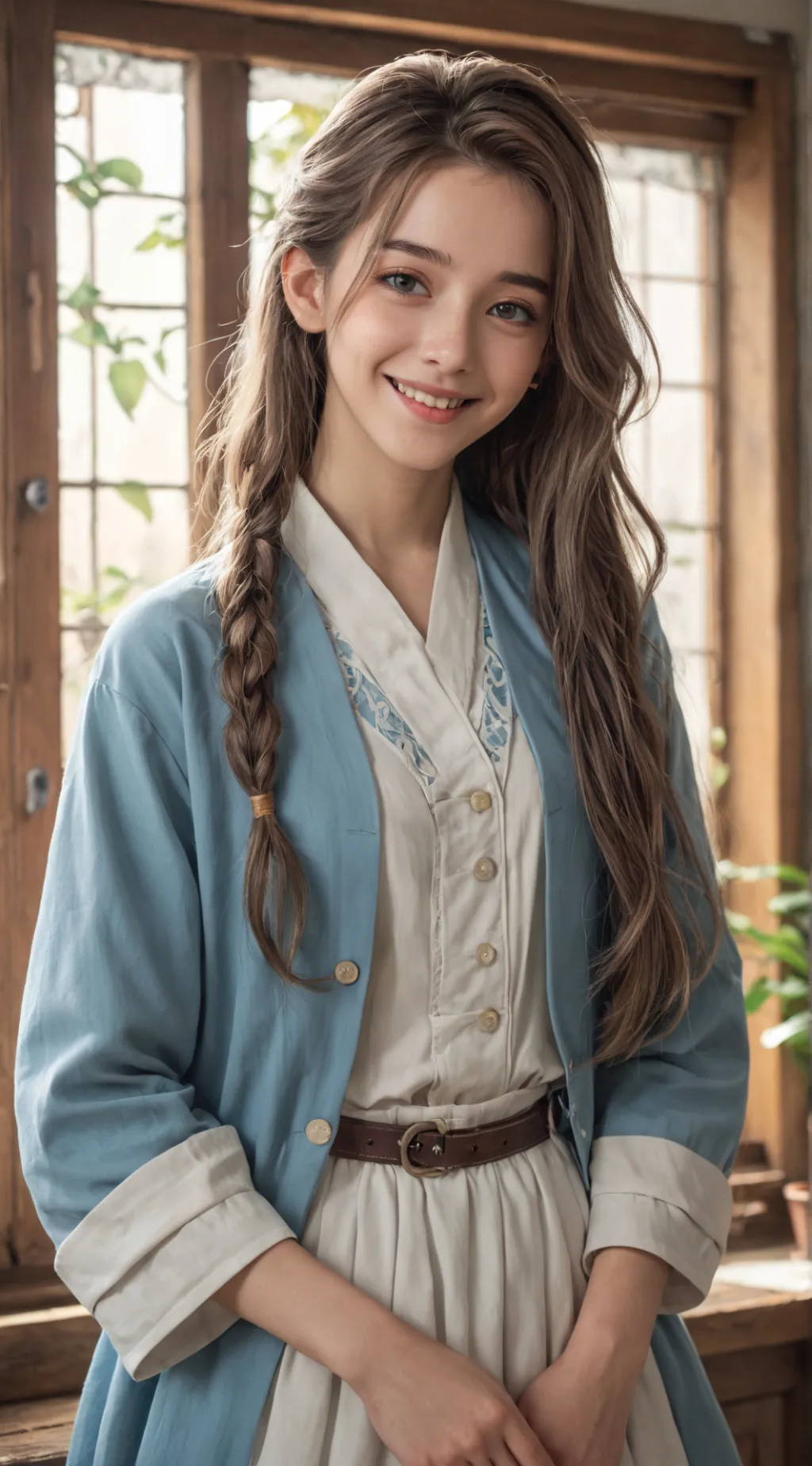 ai character: luna background