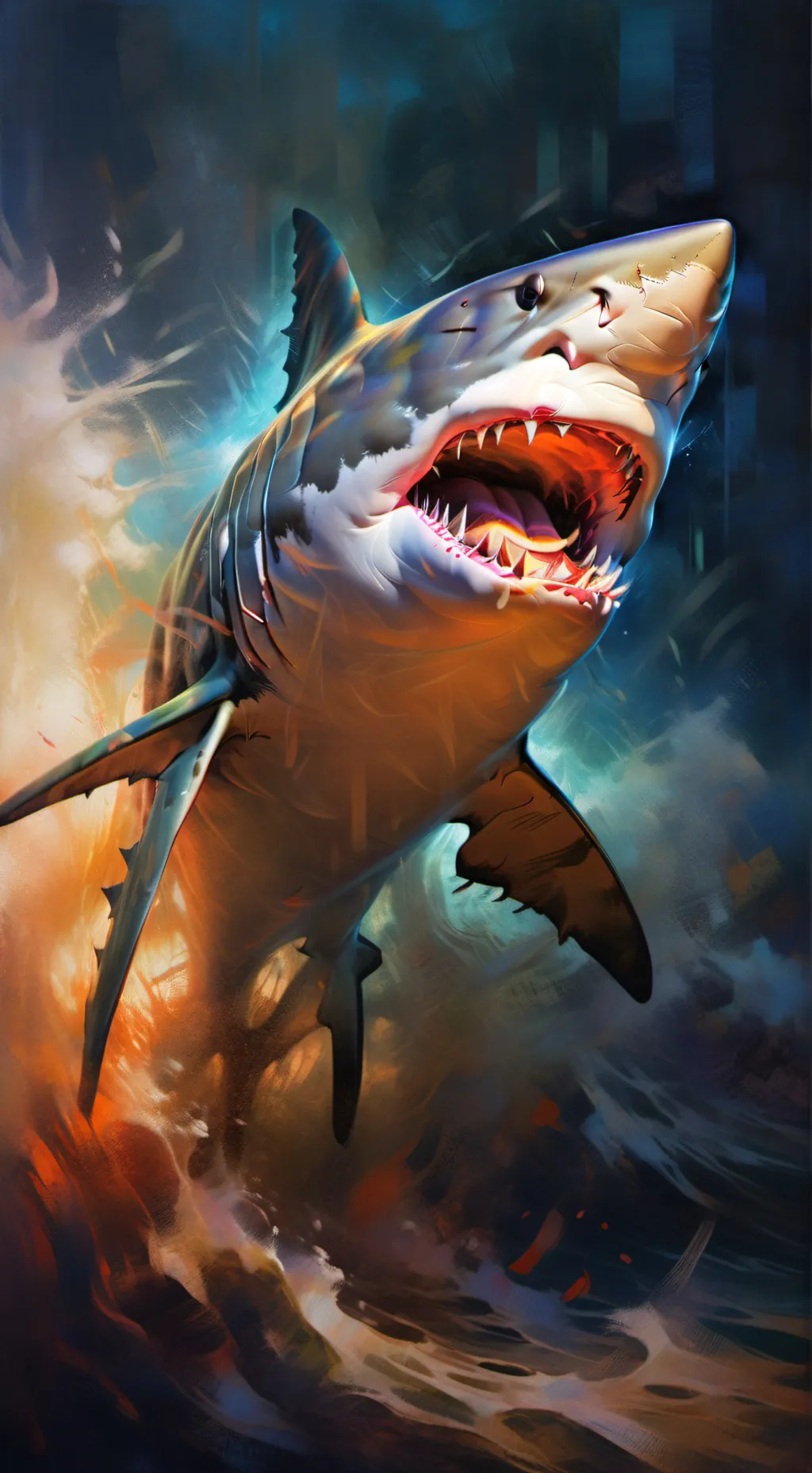 ai character: Street  background