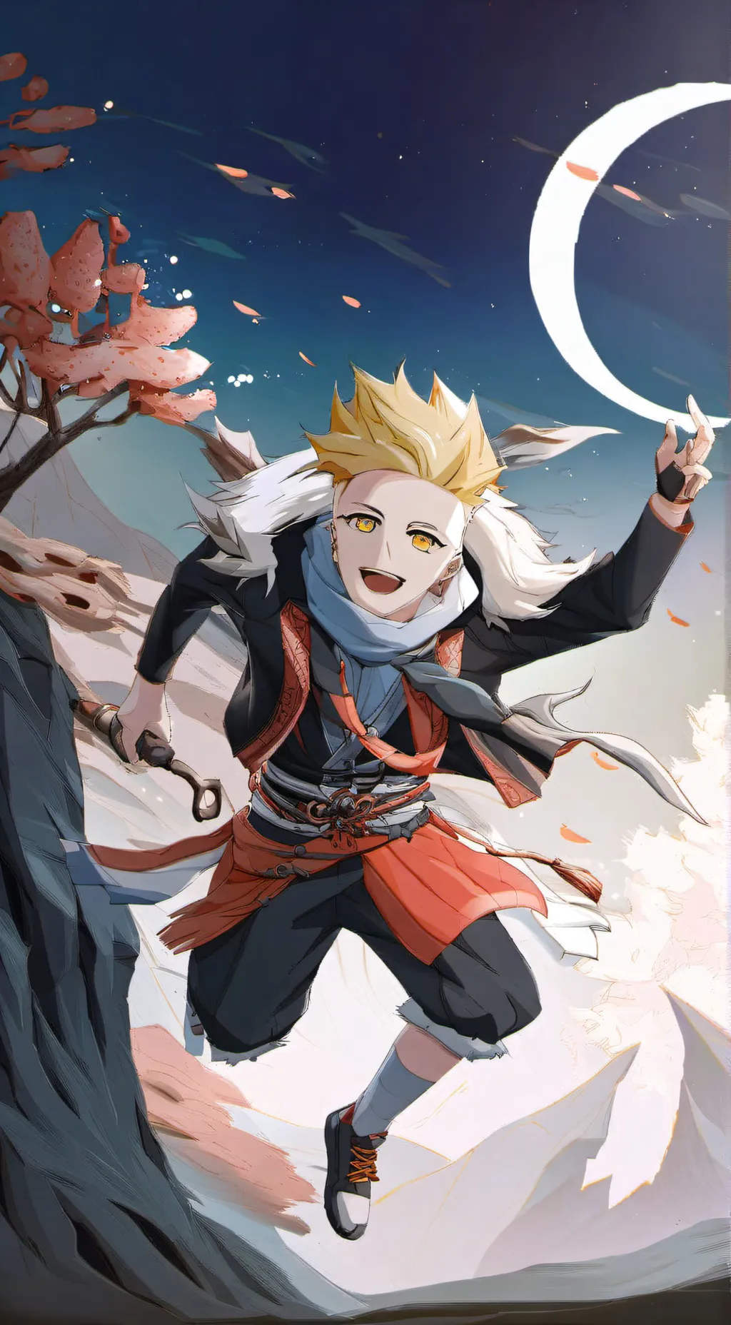 ai character: Michał background