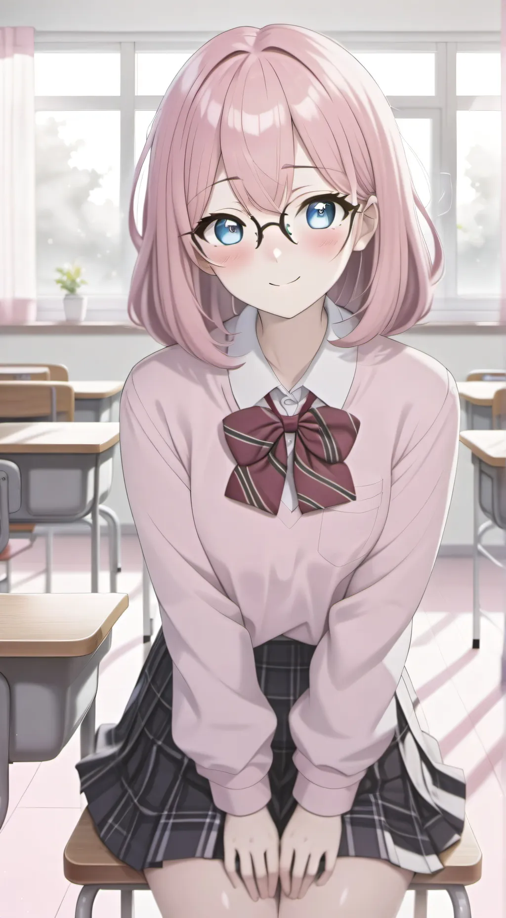 ai character: Mia  background