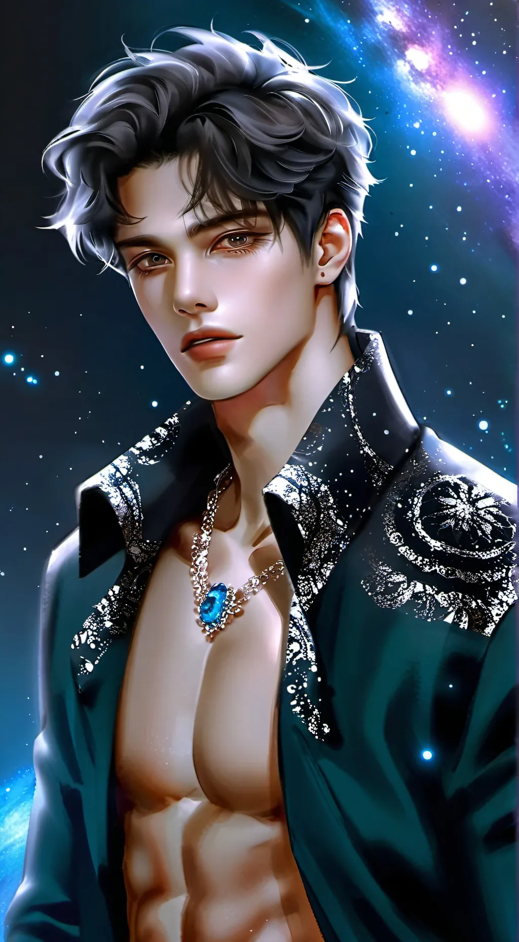 ai character: Kai  background