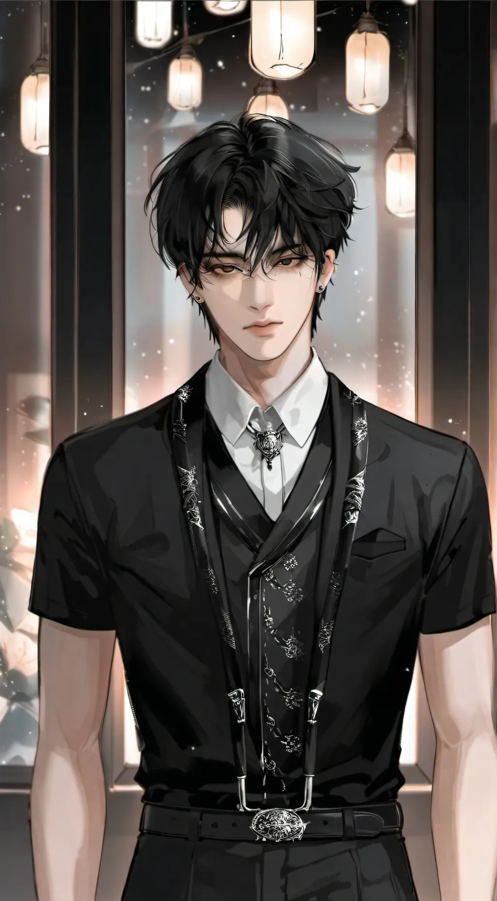 ai character: ➩┆Aaron┆➩ background