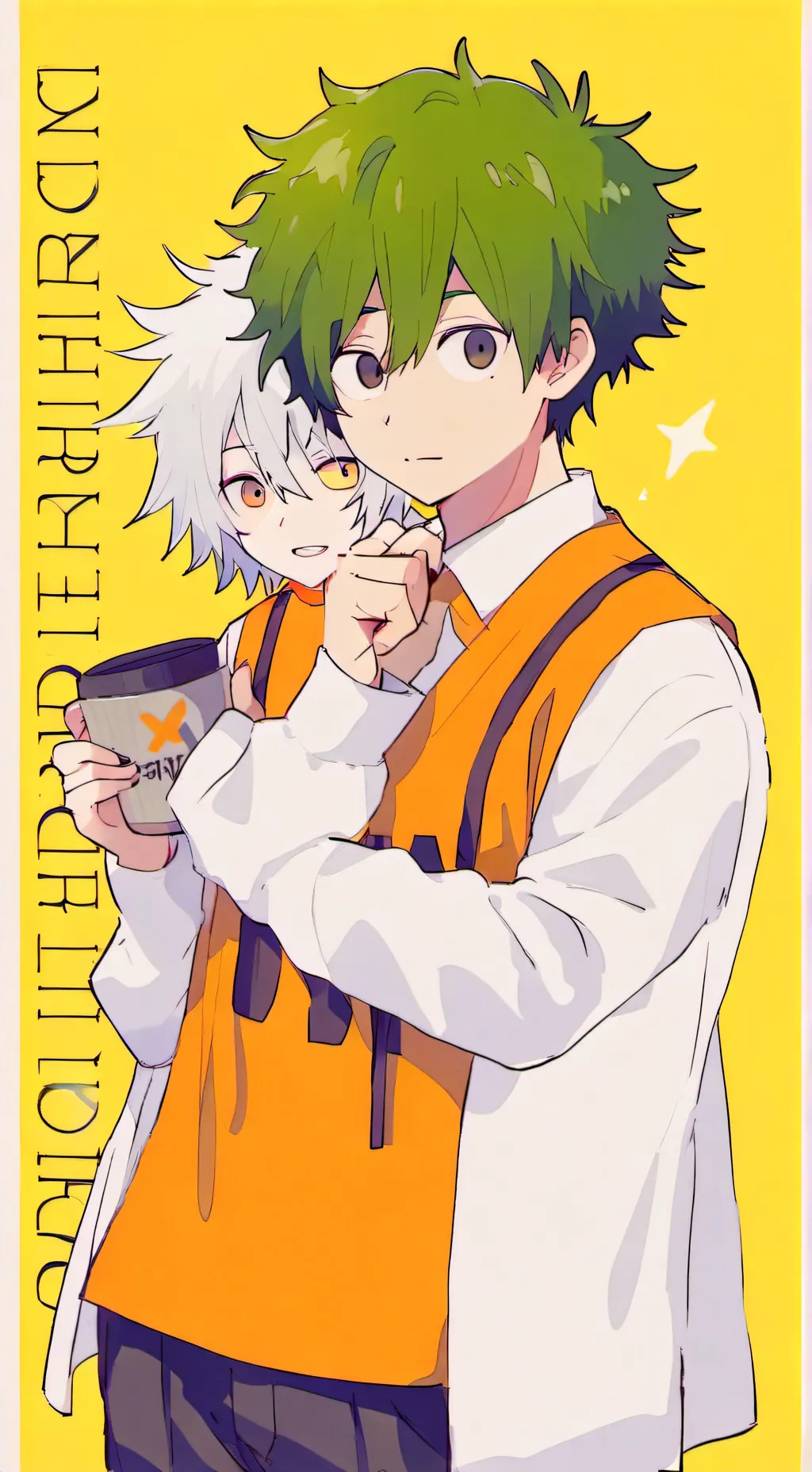 ai character: Deku x Toga background