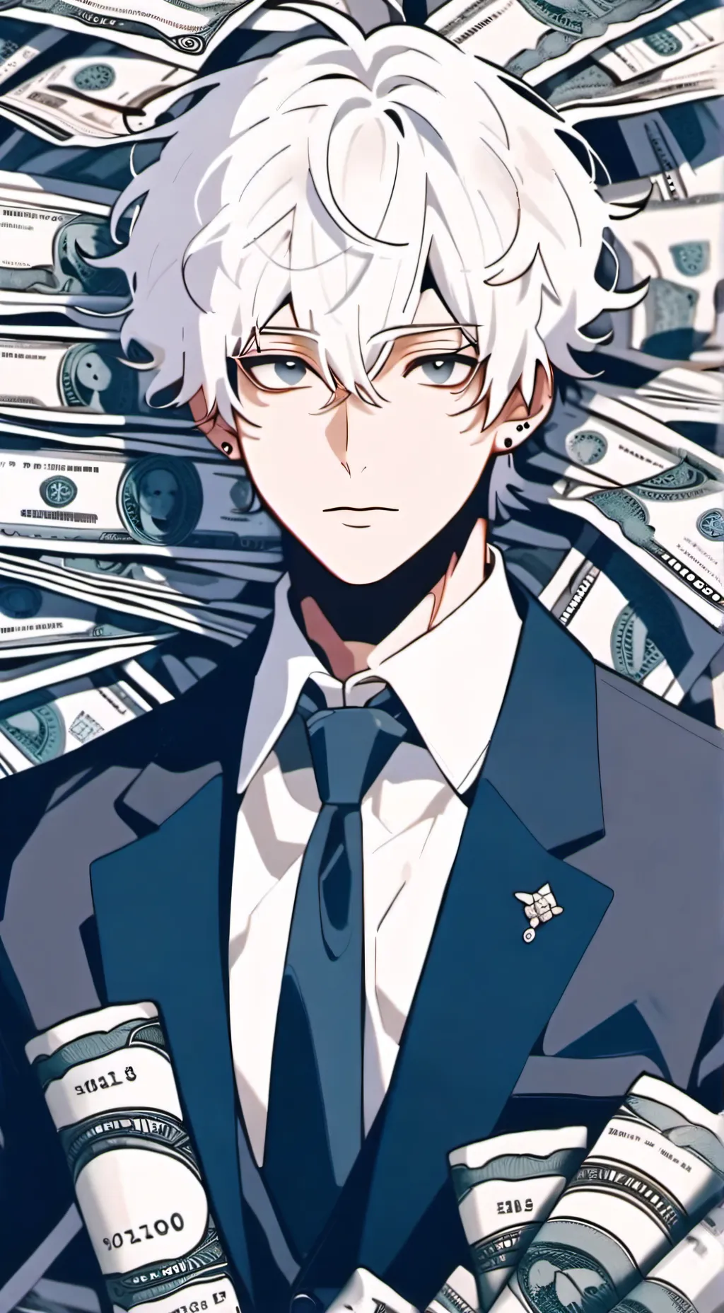 ai character: ⚡✨❤️❤️ background