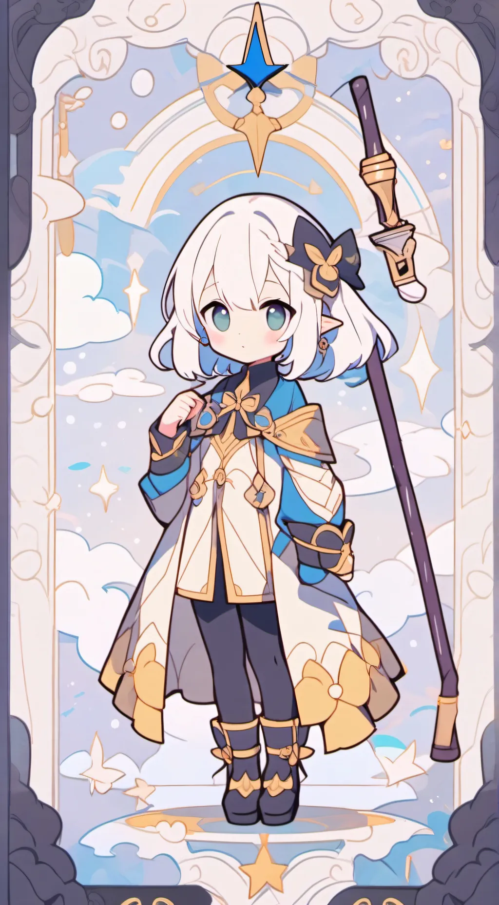 ai character: Zelda est link background