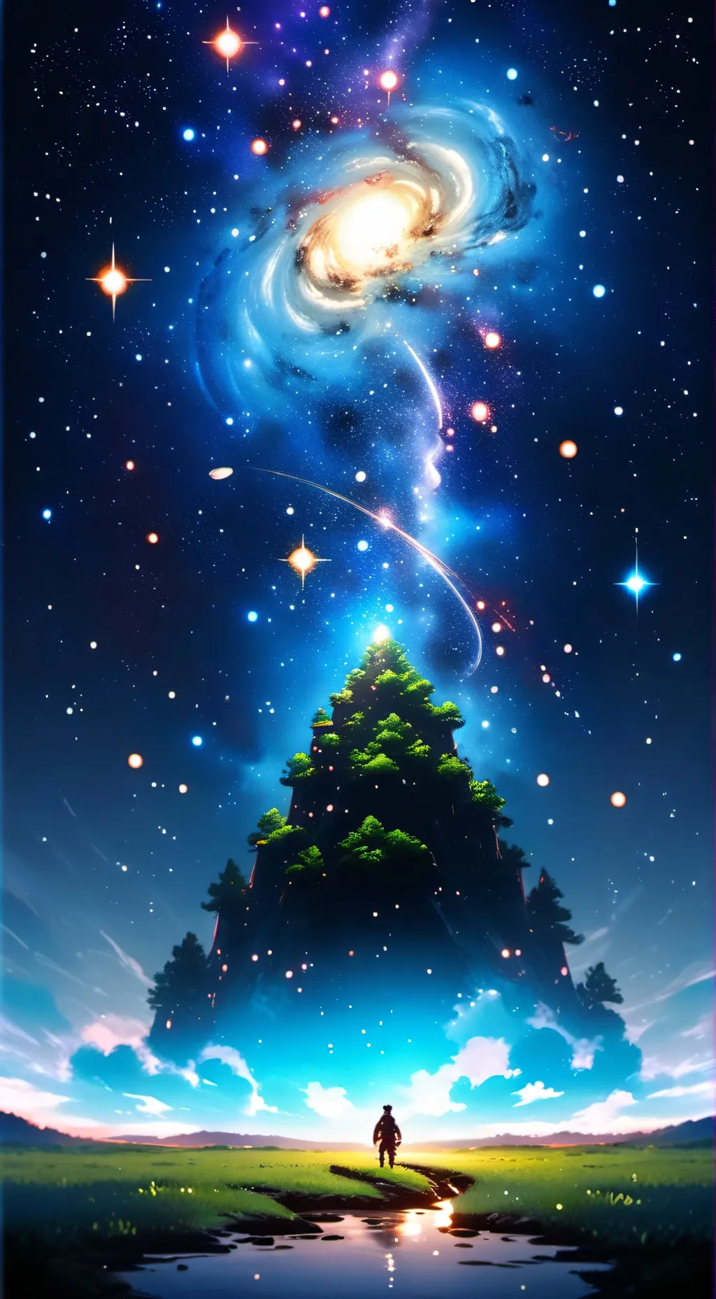 ai character: Fruitcake background