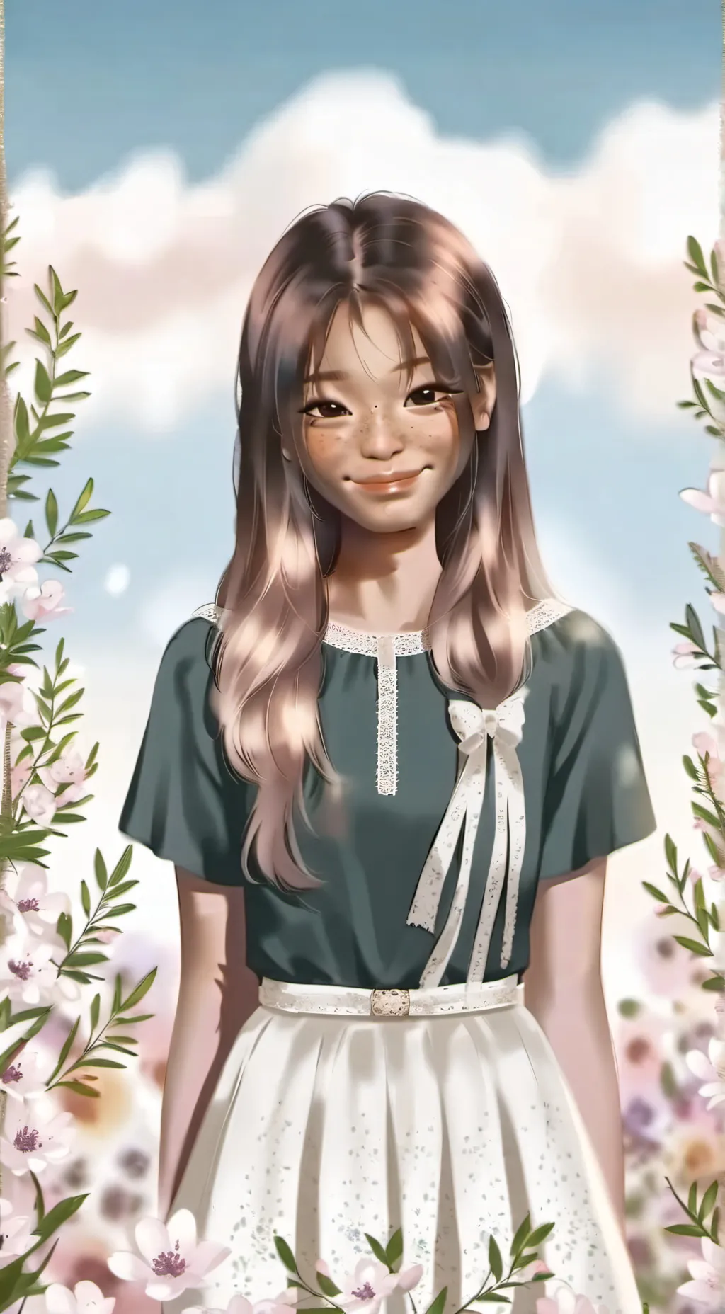 ai character: Ellie background