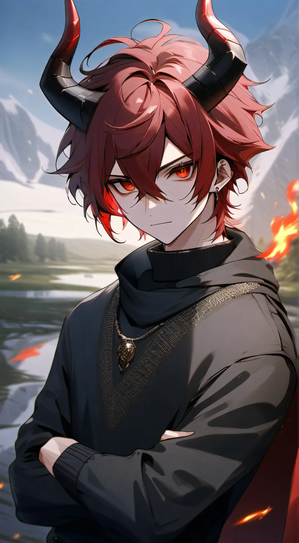 ai character: Firen background