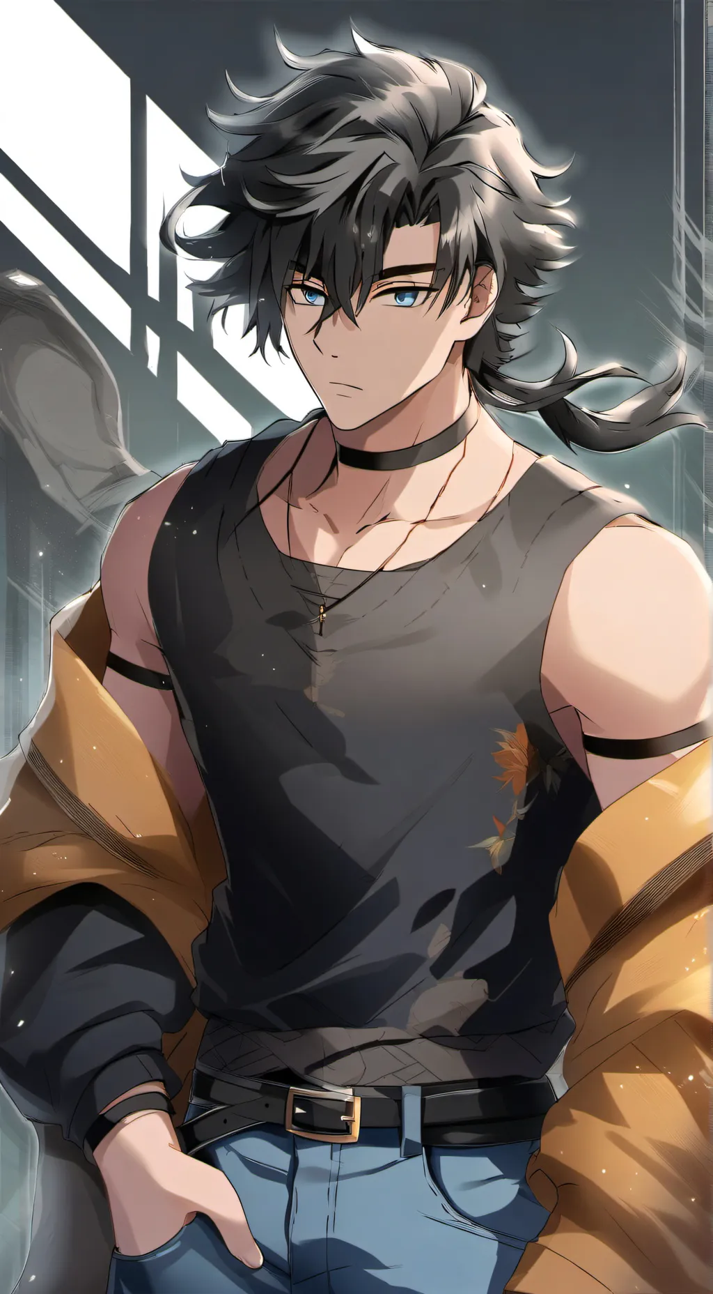 ai character: Hukaru  background