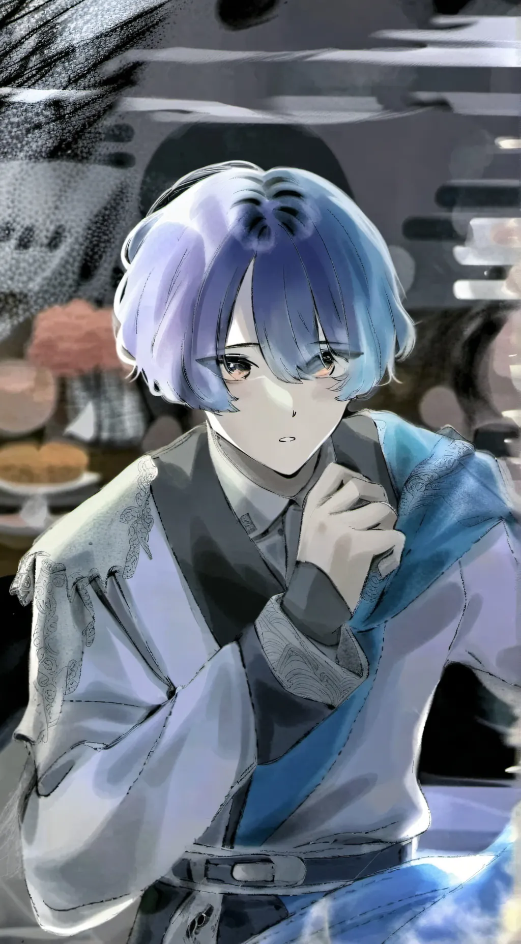 ai character: dylan . background