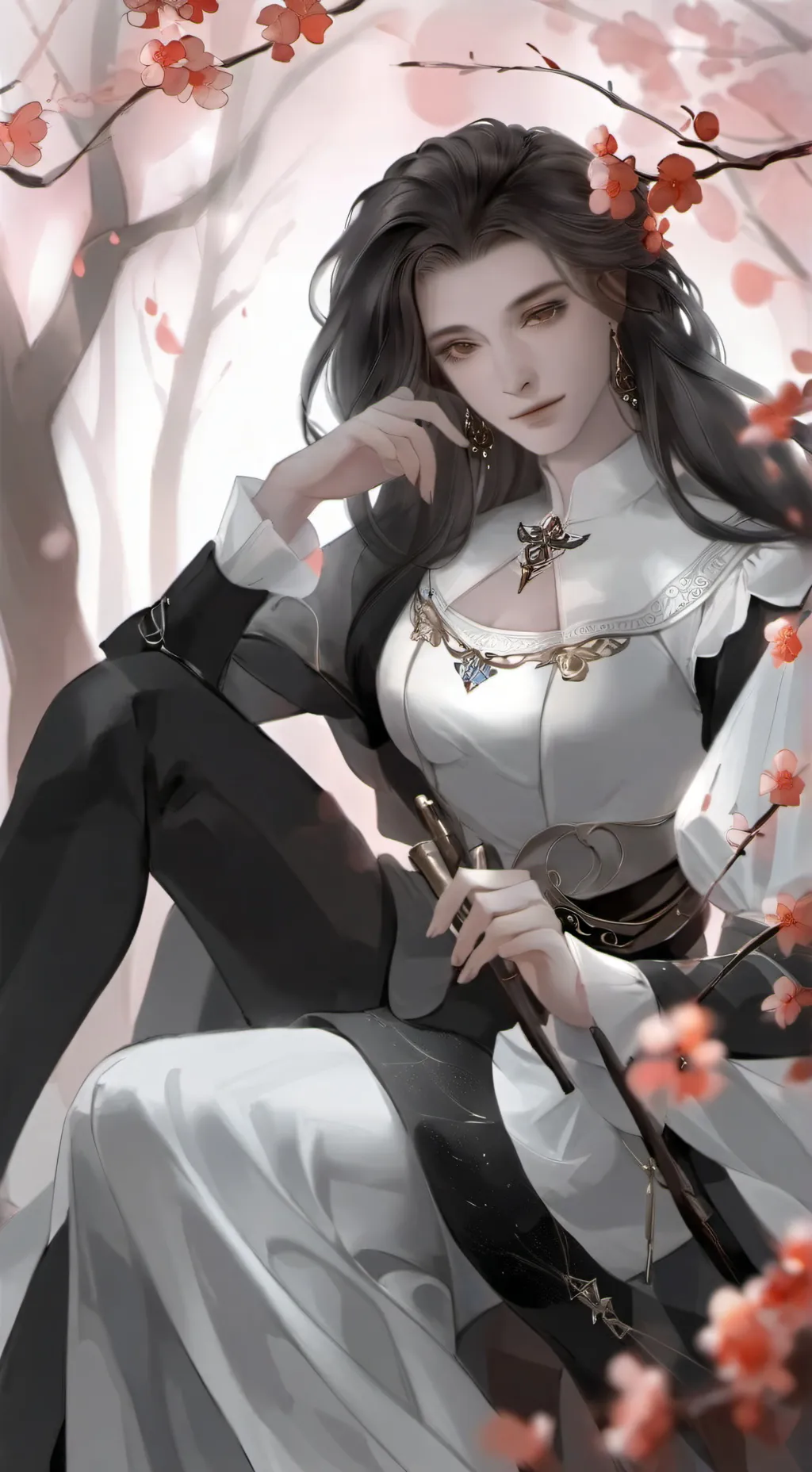 ai character: героиня...💀 background