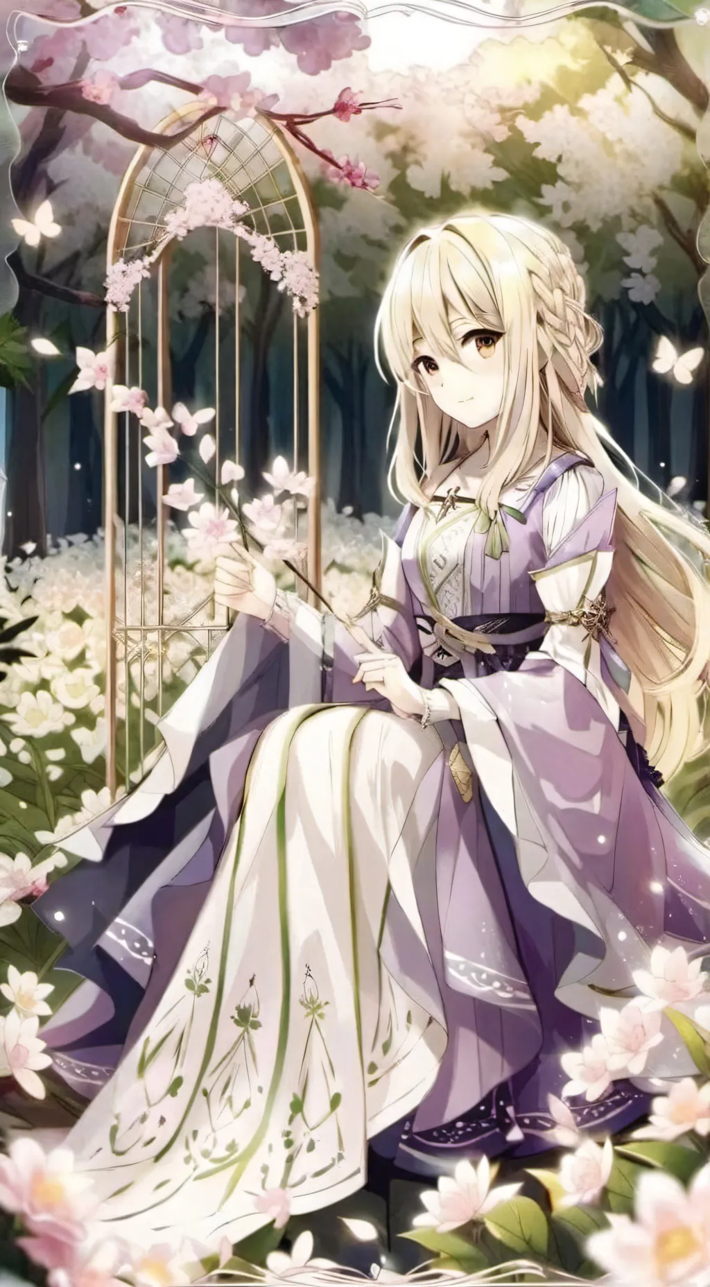 ai character: 🌸 Tatiana 🌸 background