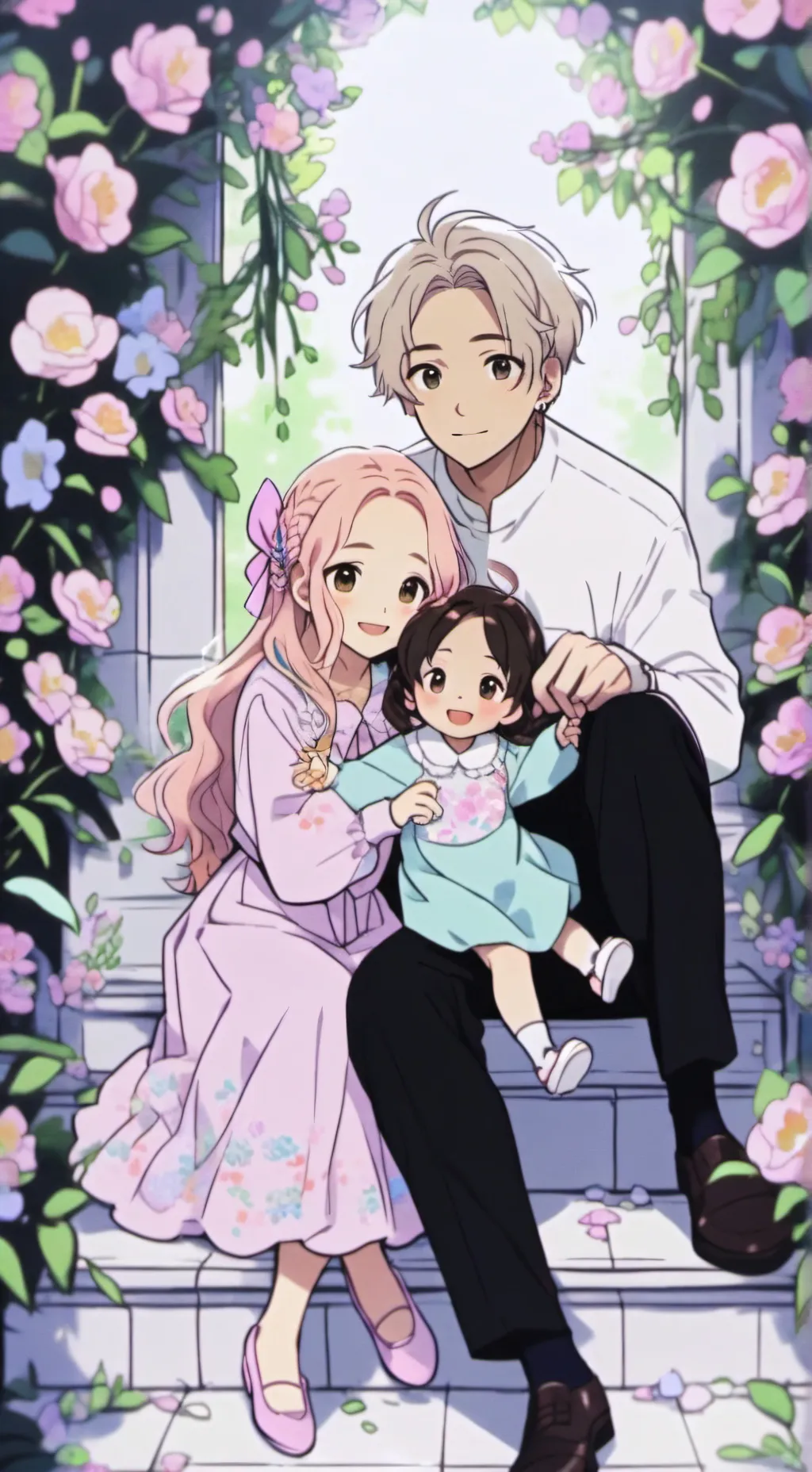 ai character: Family Reunion background