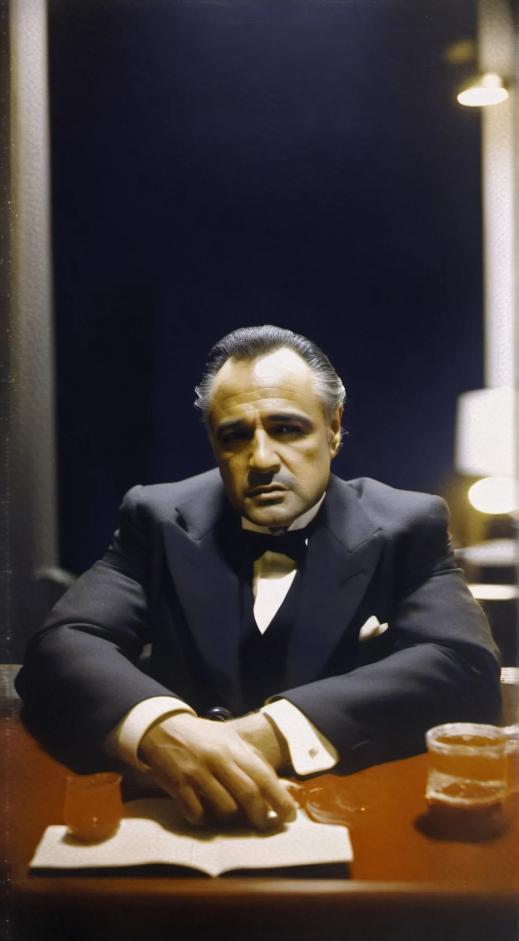 ai character: Godfather  background