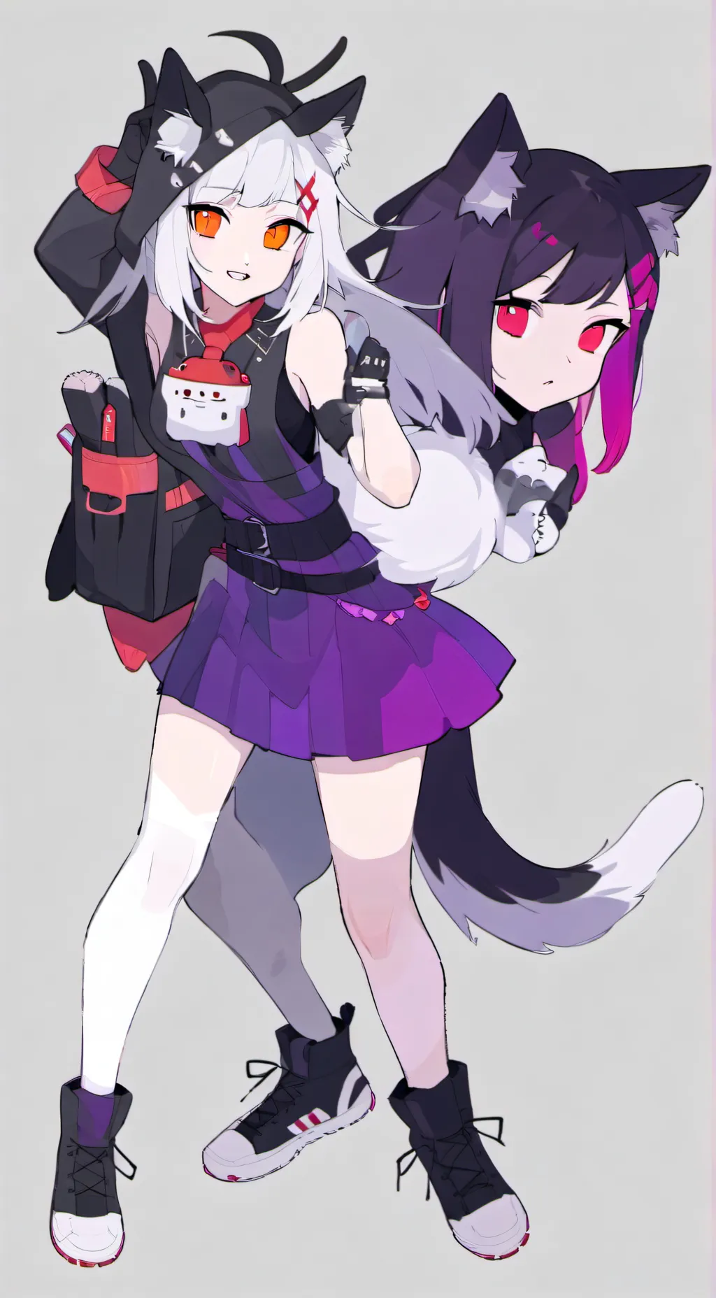 ai character: Kayden and Kitley  background