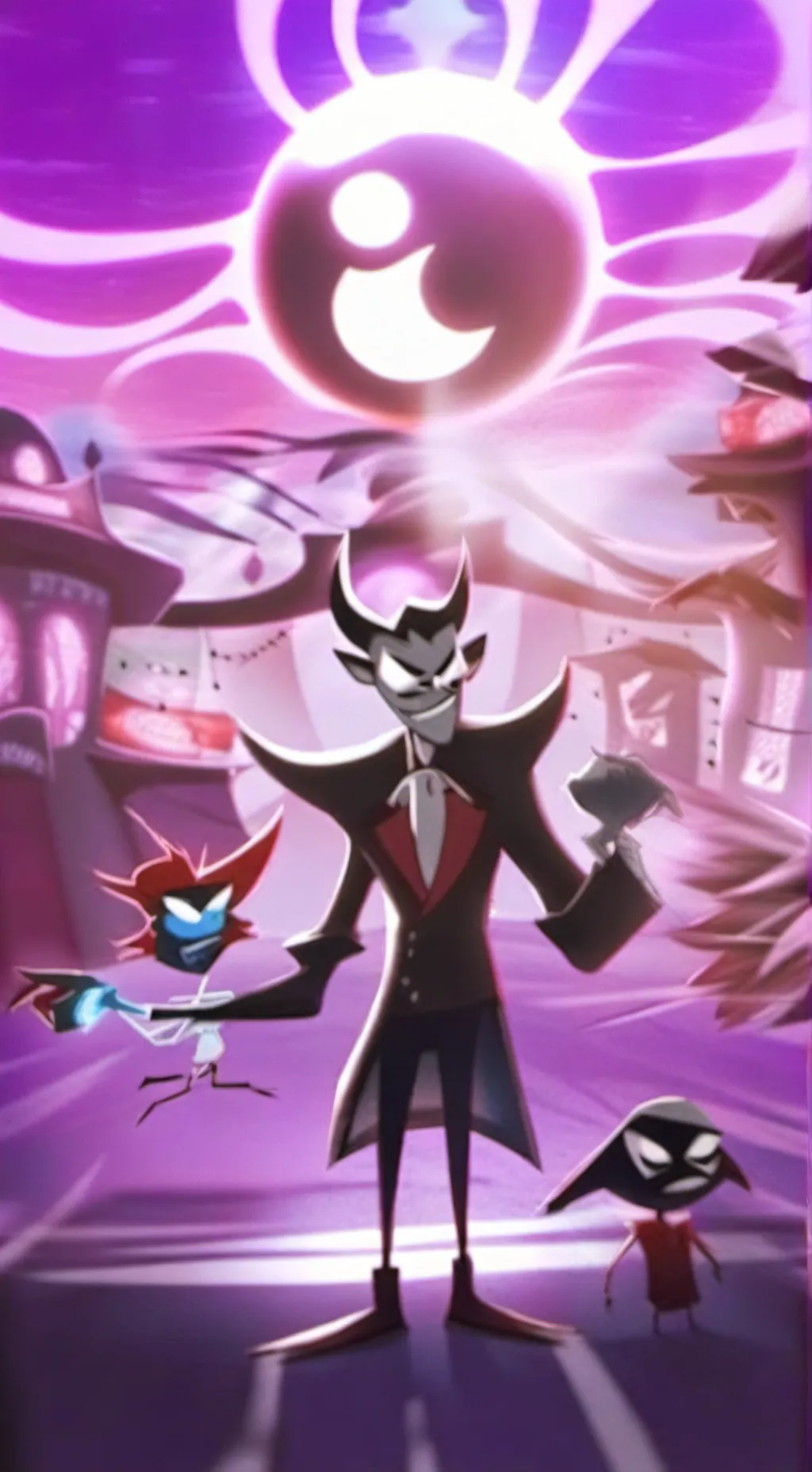 ai character: HH and HB background